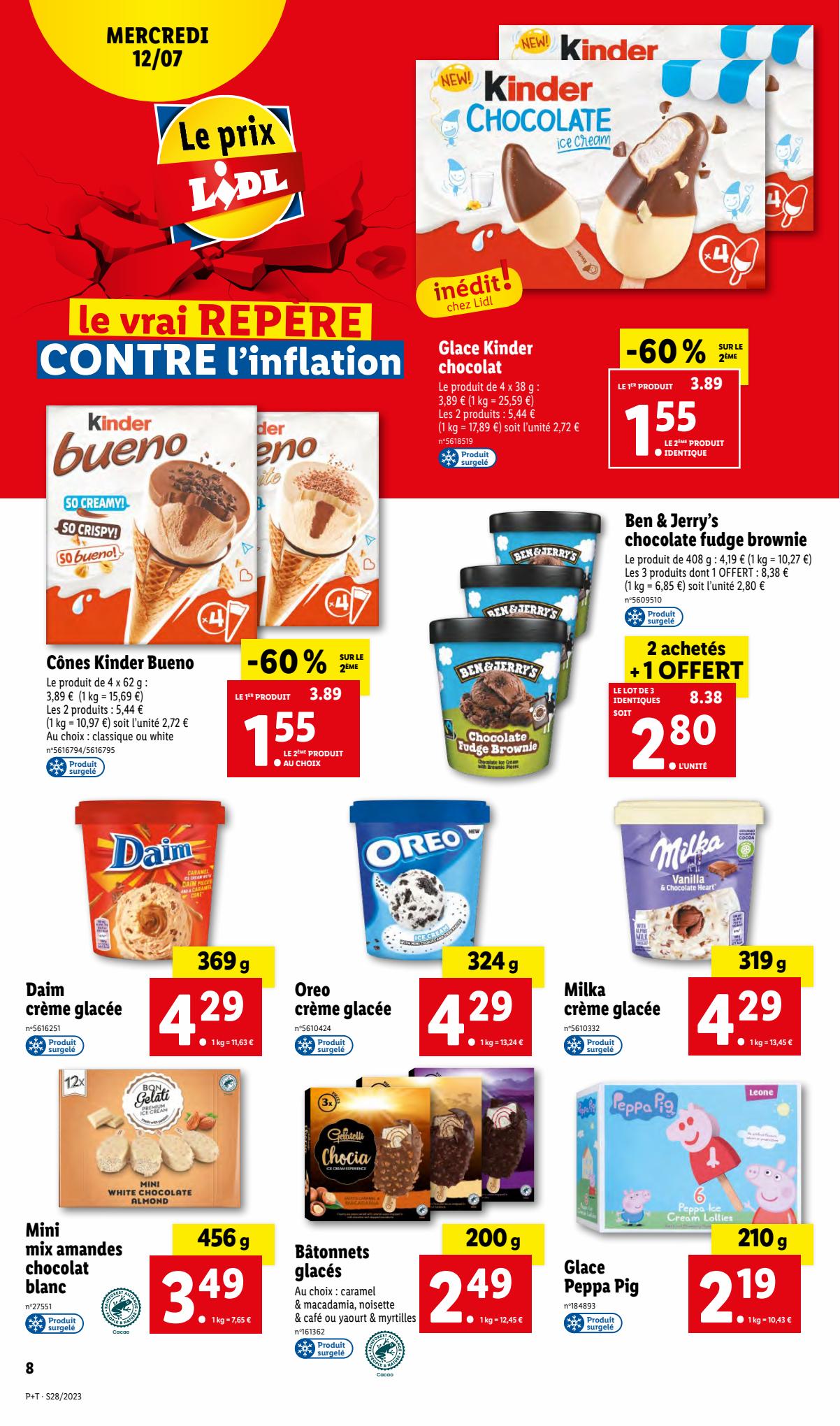 Catalogue Lidl 12 – 18 Juillet 2023 Page 8
