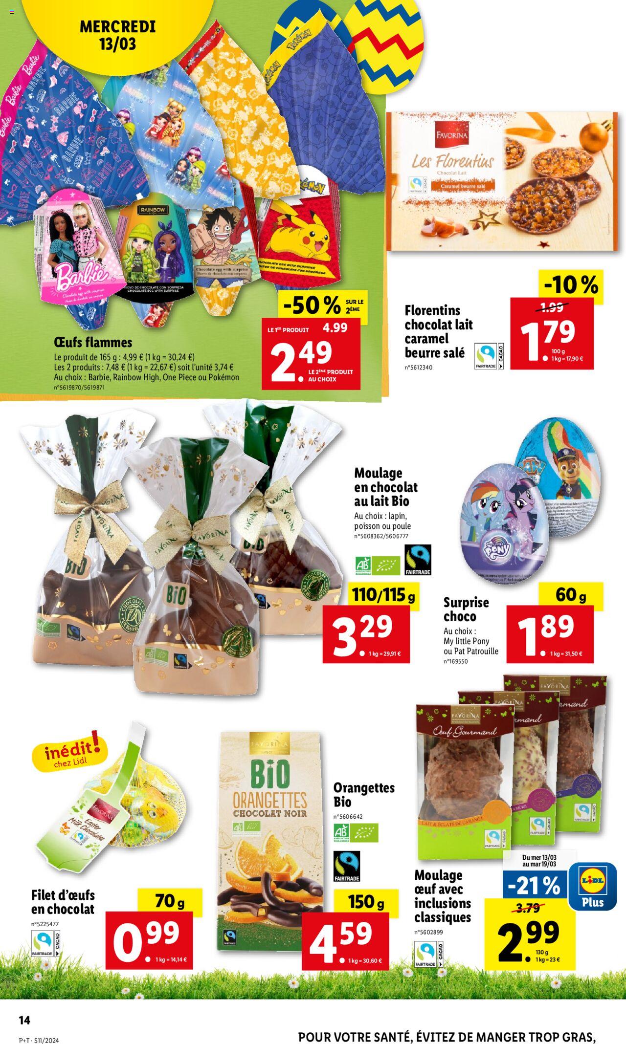 Catalogue Lidl 13 – 19 Mars 2024 Page 14