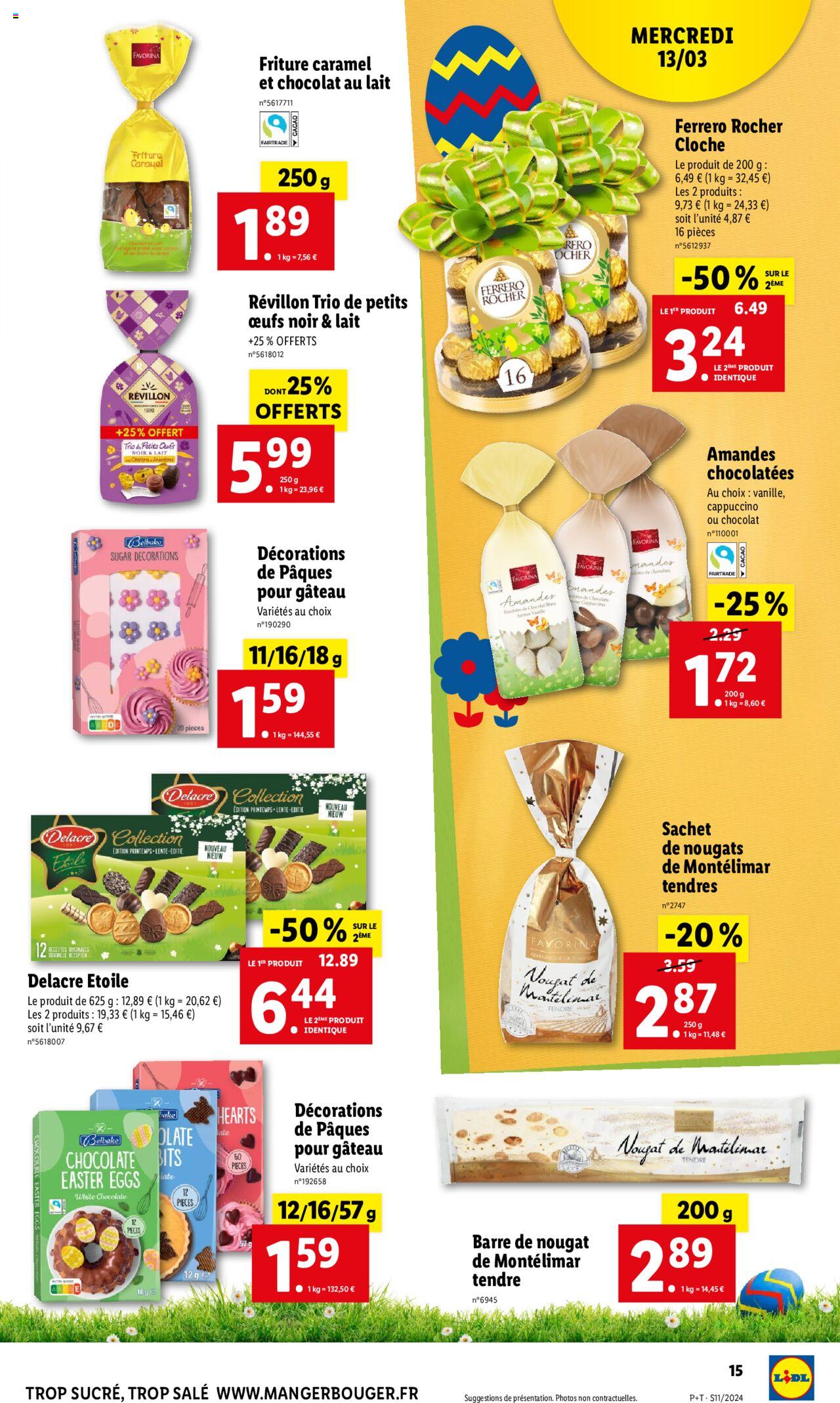 Catalogue Lidl 13 – 19 Mars 2024 Page 15