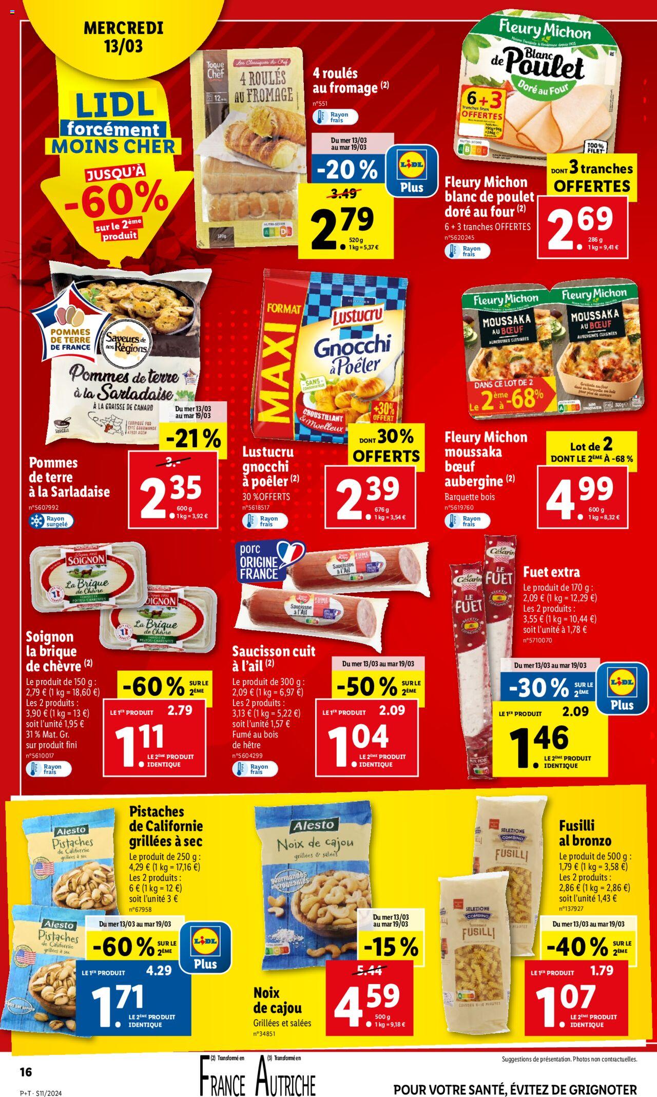 Catalogue Lidl 13 – 19 Mars 2024 Page 16