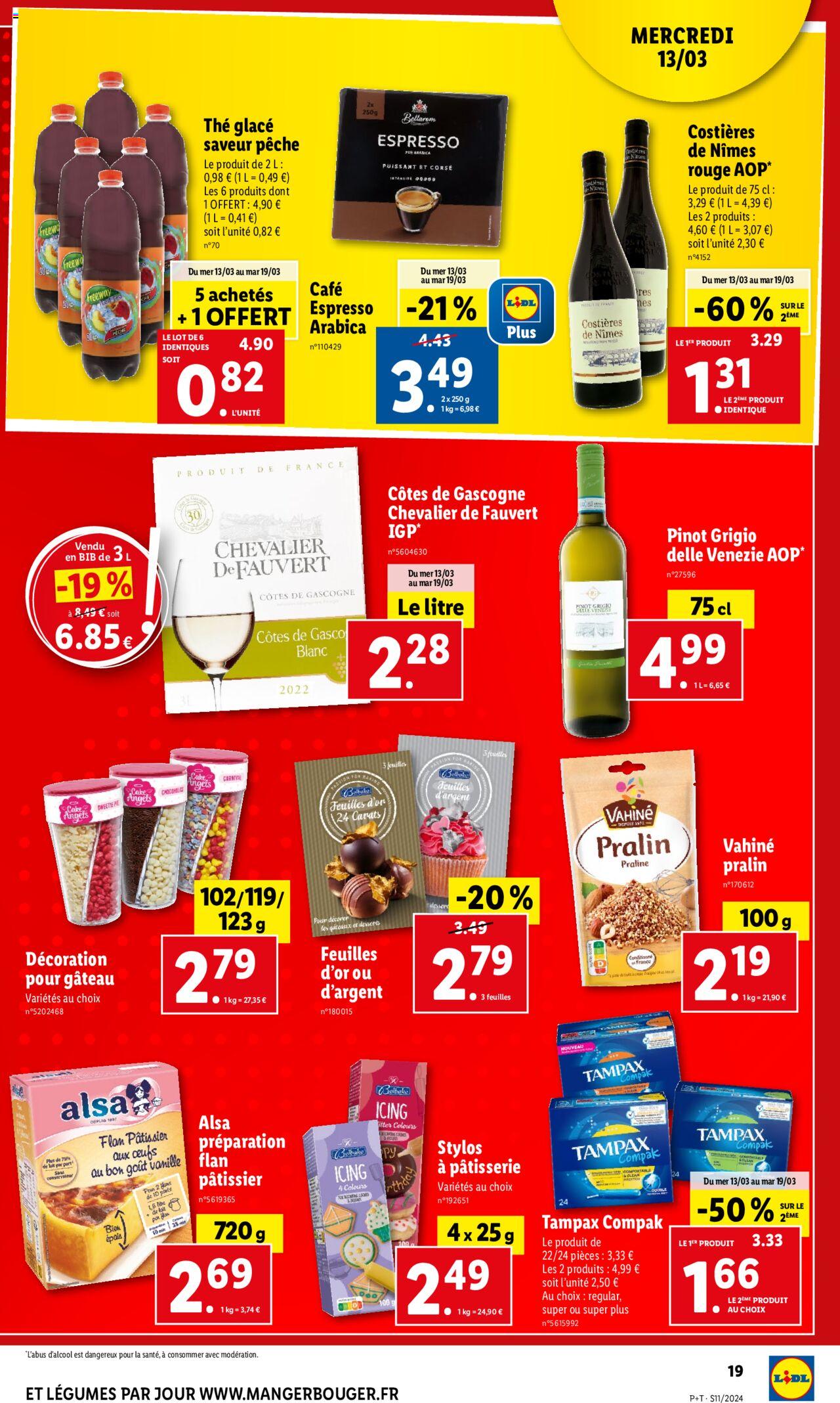 Catalogue Lidl 13 – 19 Mars 2024 Page 19