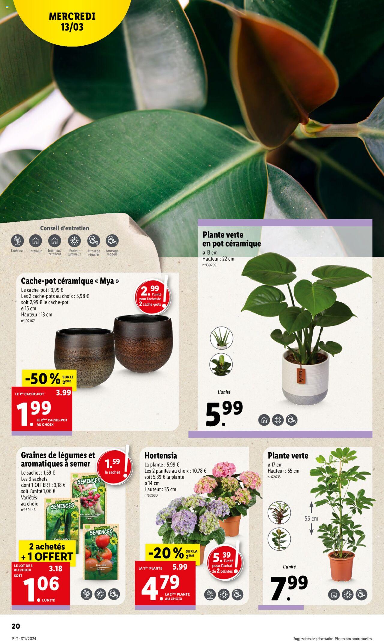 Catalogue Lidl 13 – 19 Mars 2024 Page 20