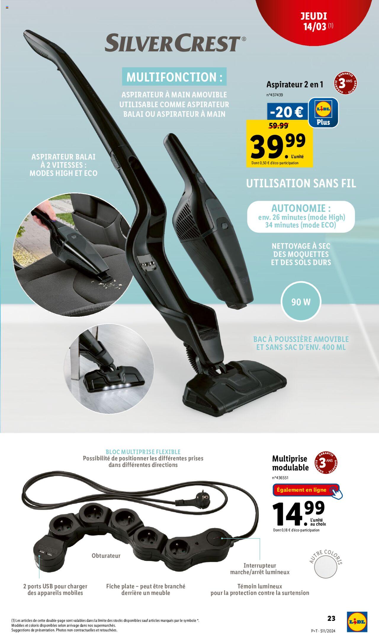 Catalogue Lidl 13 – 19 Mars 2024 Page 23