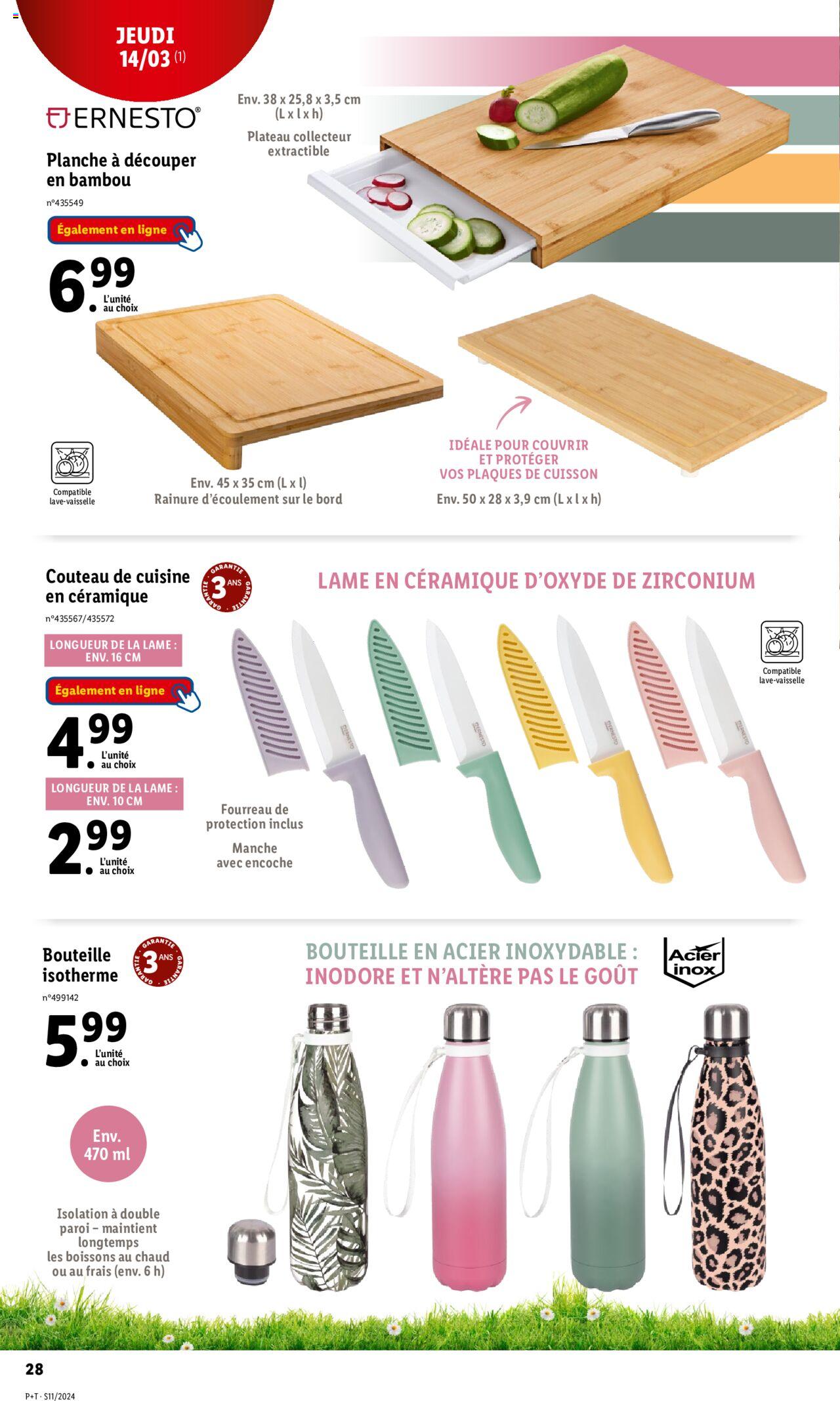 Catalogue Lidl 13 – 19 Mars 2024 Page 28