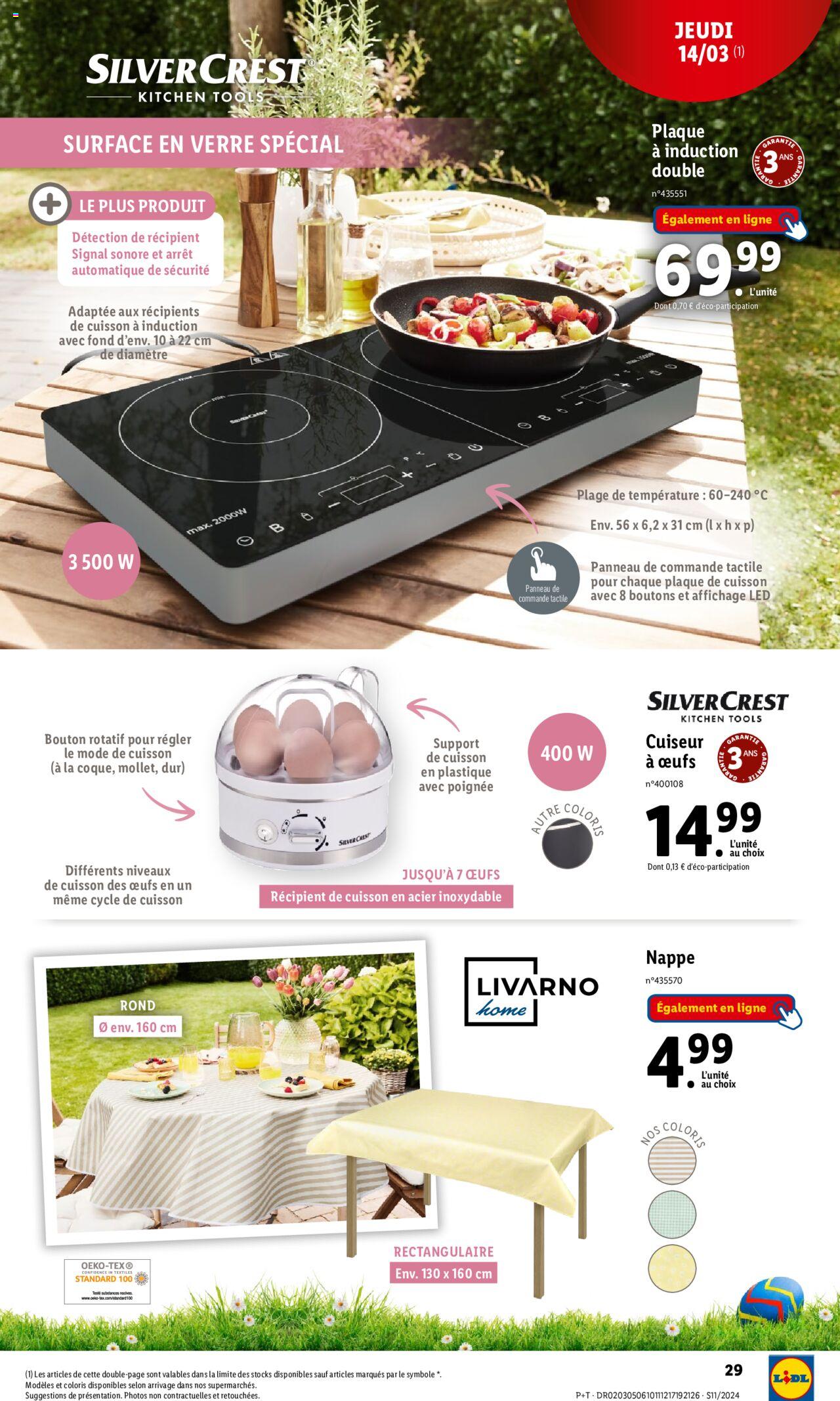 Catalogue Lidl 13 – 19 Mars 2024 Page 29