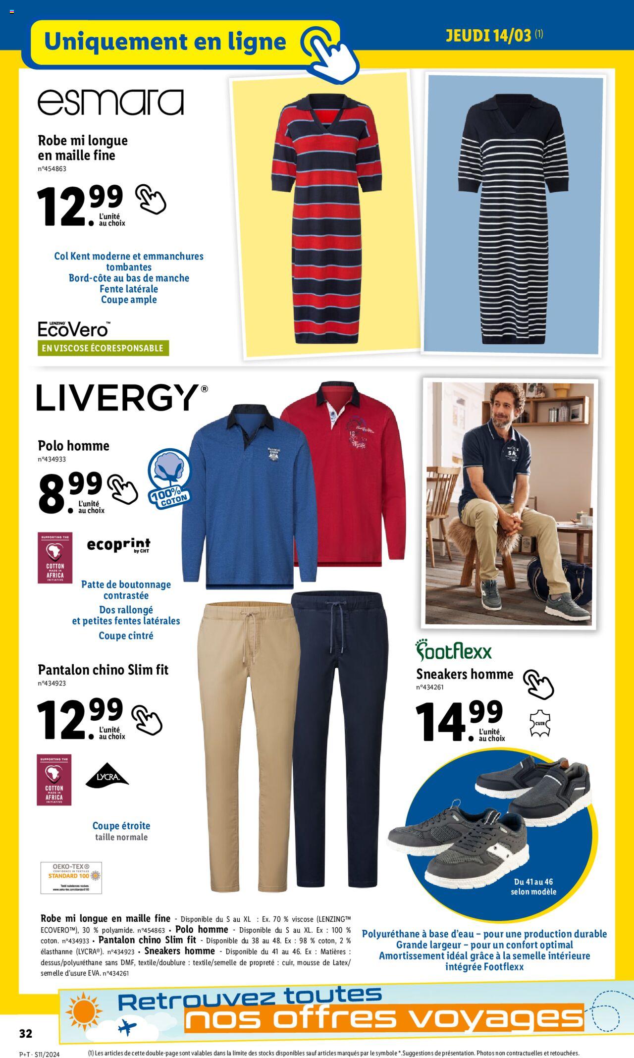 Catalogue Lidl 13 – 19 Mars 2024 Page 32