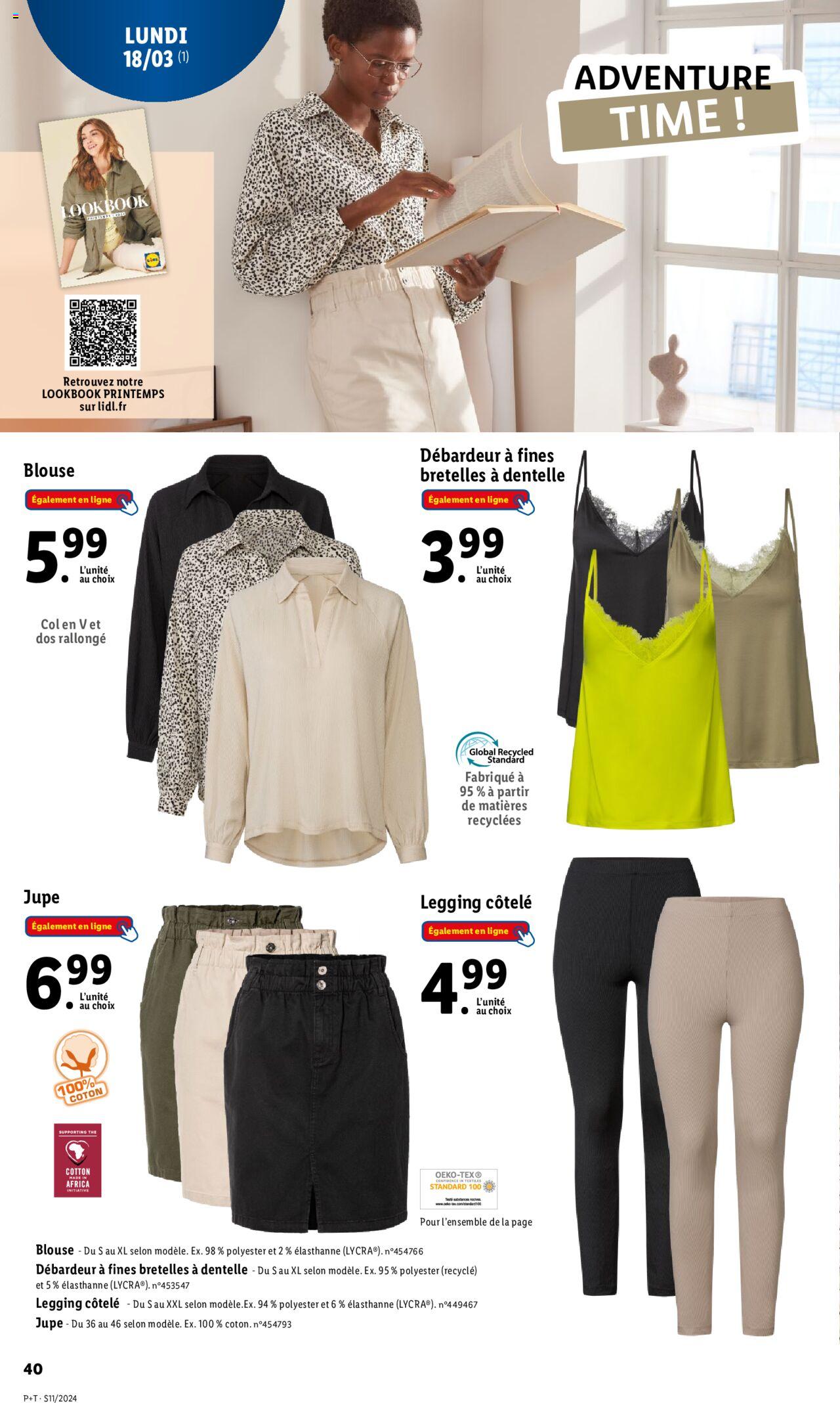 Catalogue Lidl 13 – 19 Mars 2024 Page 40