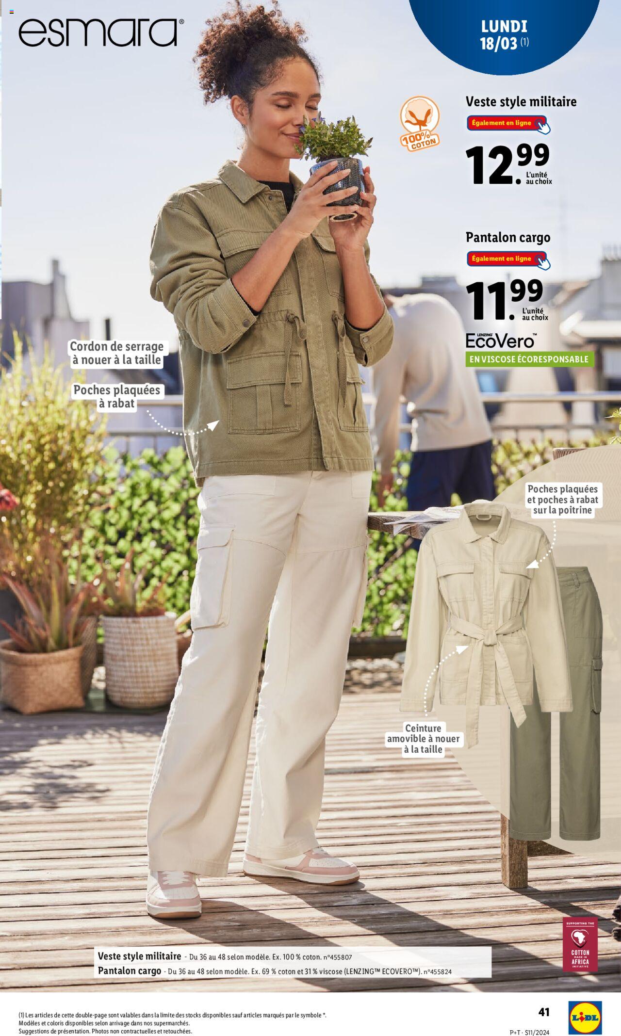 Catalogue Lidl 13 – 19 Mars 2024 Page 41