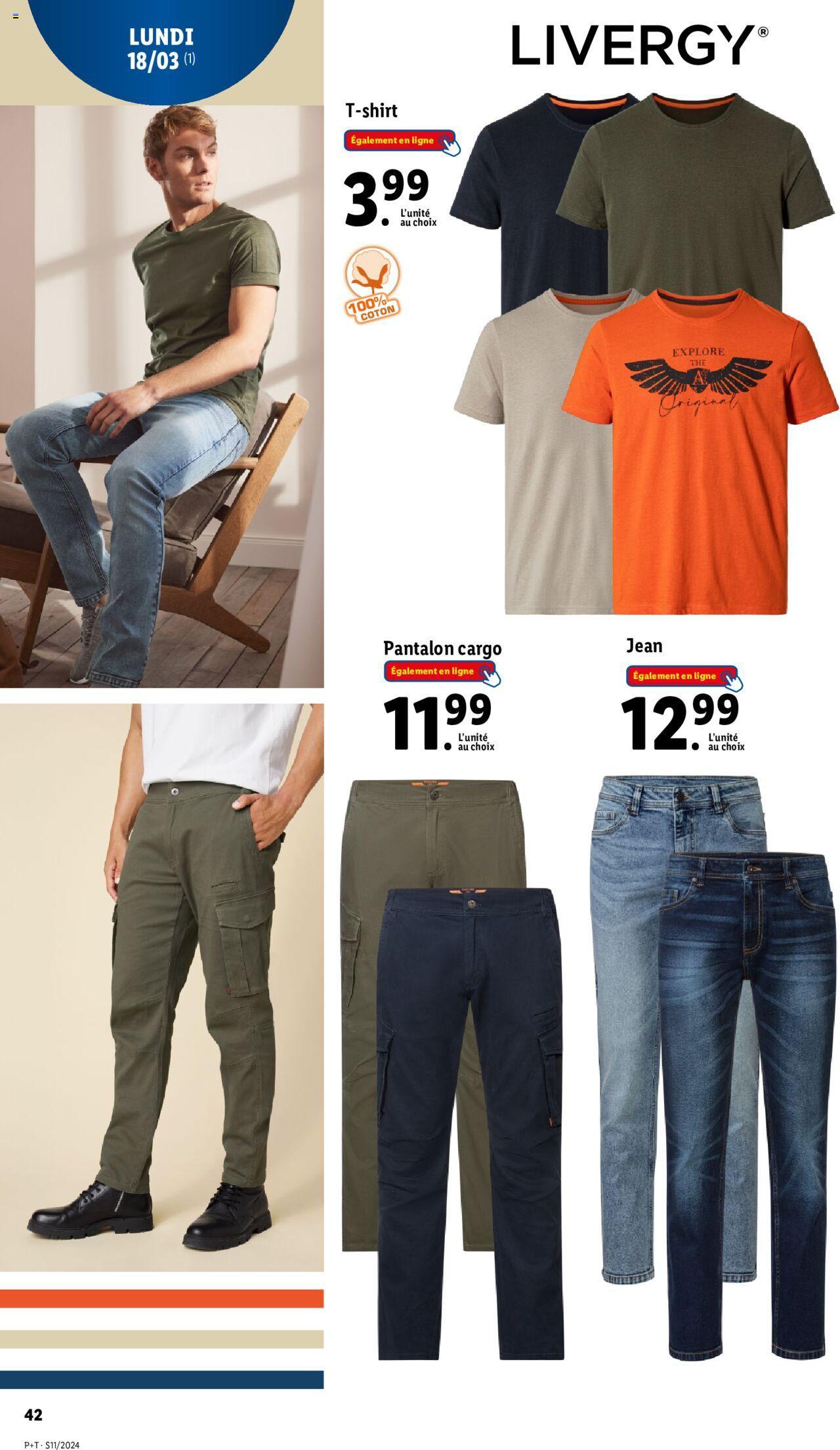 Catalogue Lidl 13 – 19 Mars 2024 Page 42