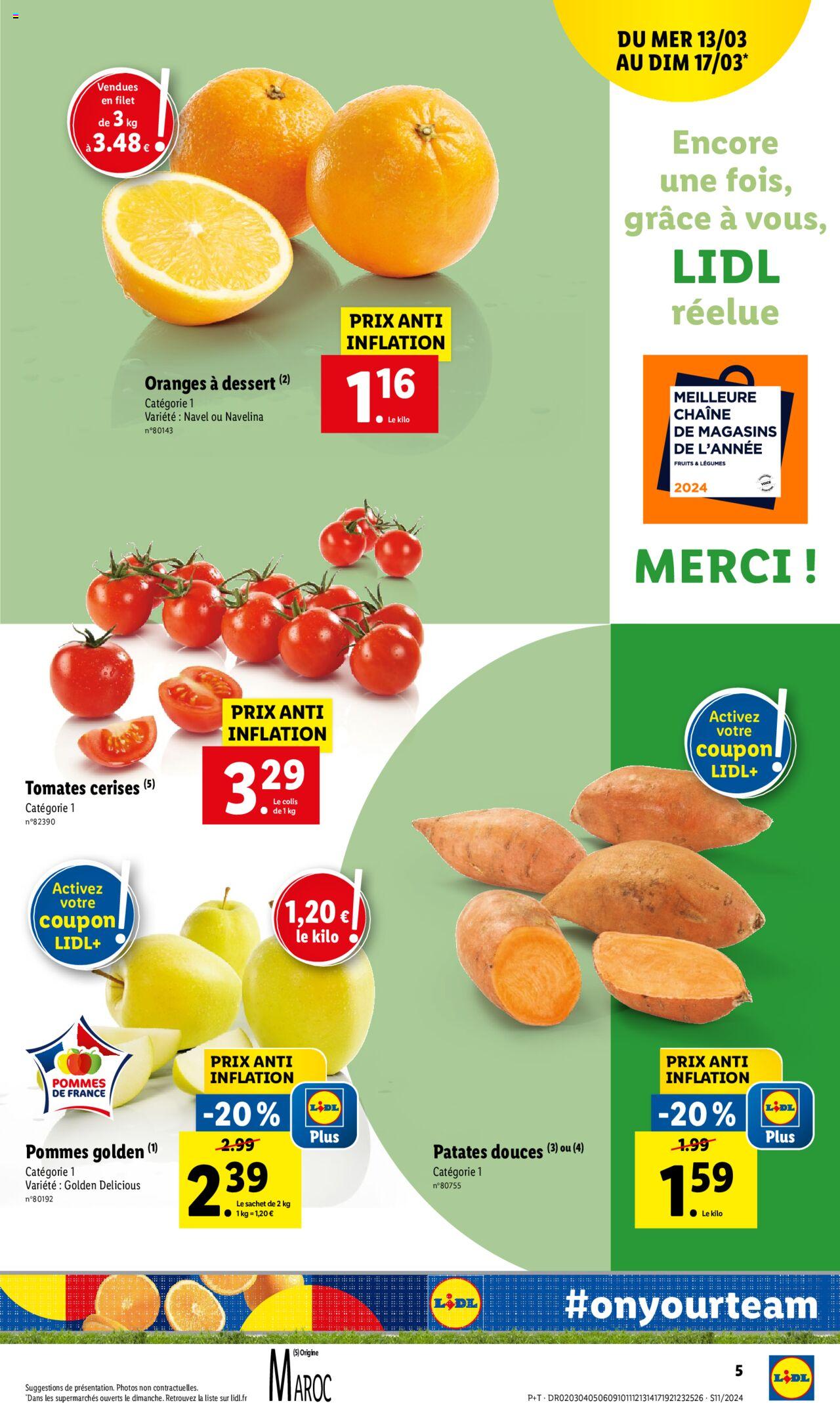 Catalogue Lidl 13 – 19 Mars 2024 Page 5