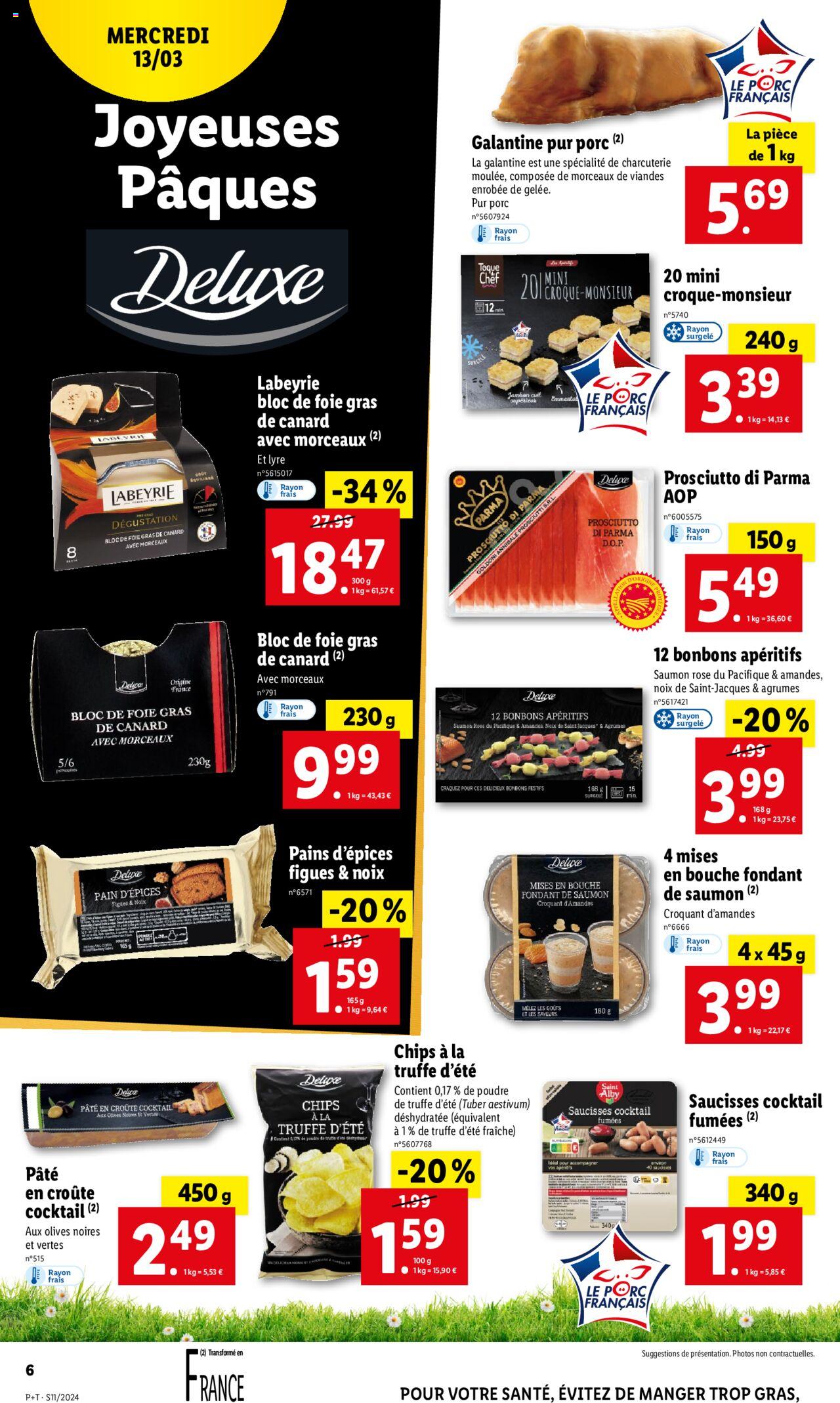 Catalogue Lidl 13 – 19 Mars 2024 Page 6