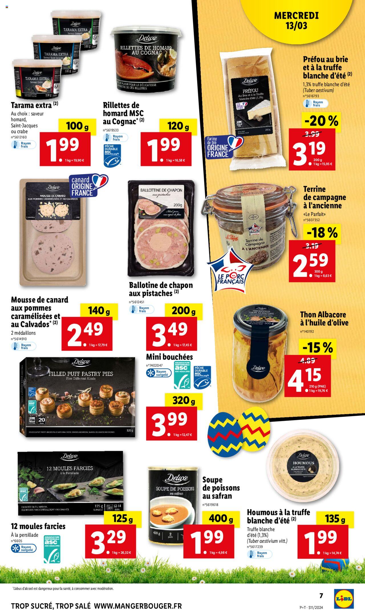Catalogue Lidl 13 – 19 Mars 2024 Page 7