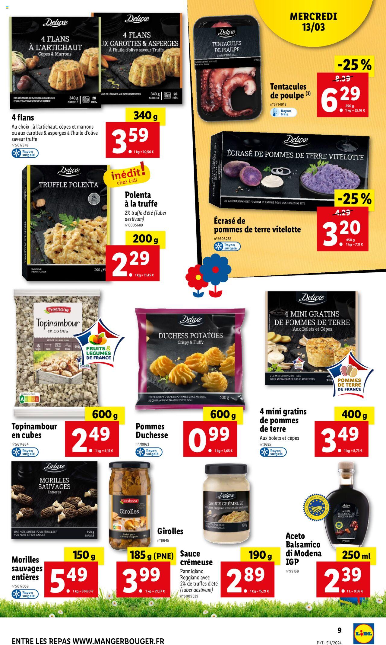 Catalogue Lidl 13 – 19 Mars 2024 Page 9