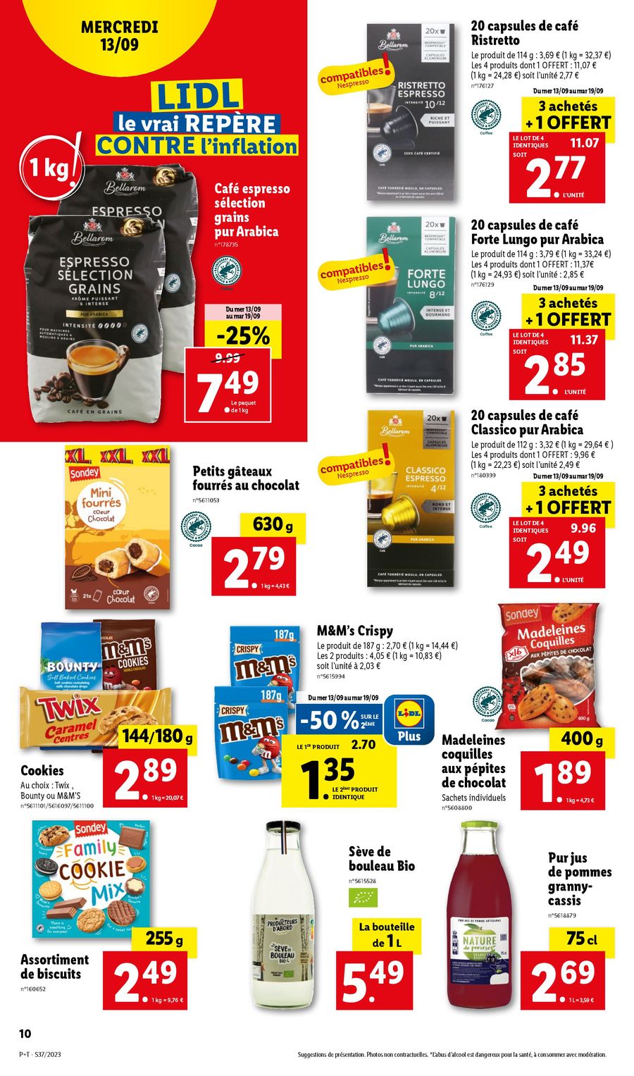 Catalogue Lidl 13 – 19 Septembre 2023 Page 10