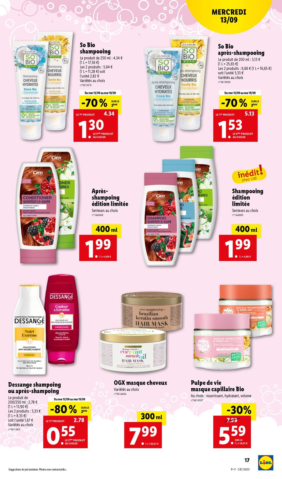 Catalogue Lidl 13 – 19 Septembre 2023 Page 21