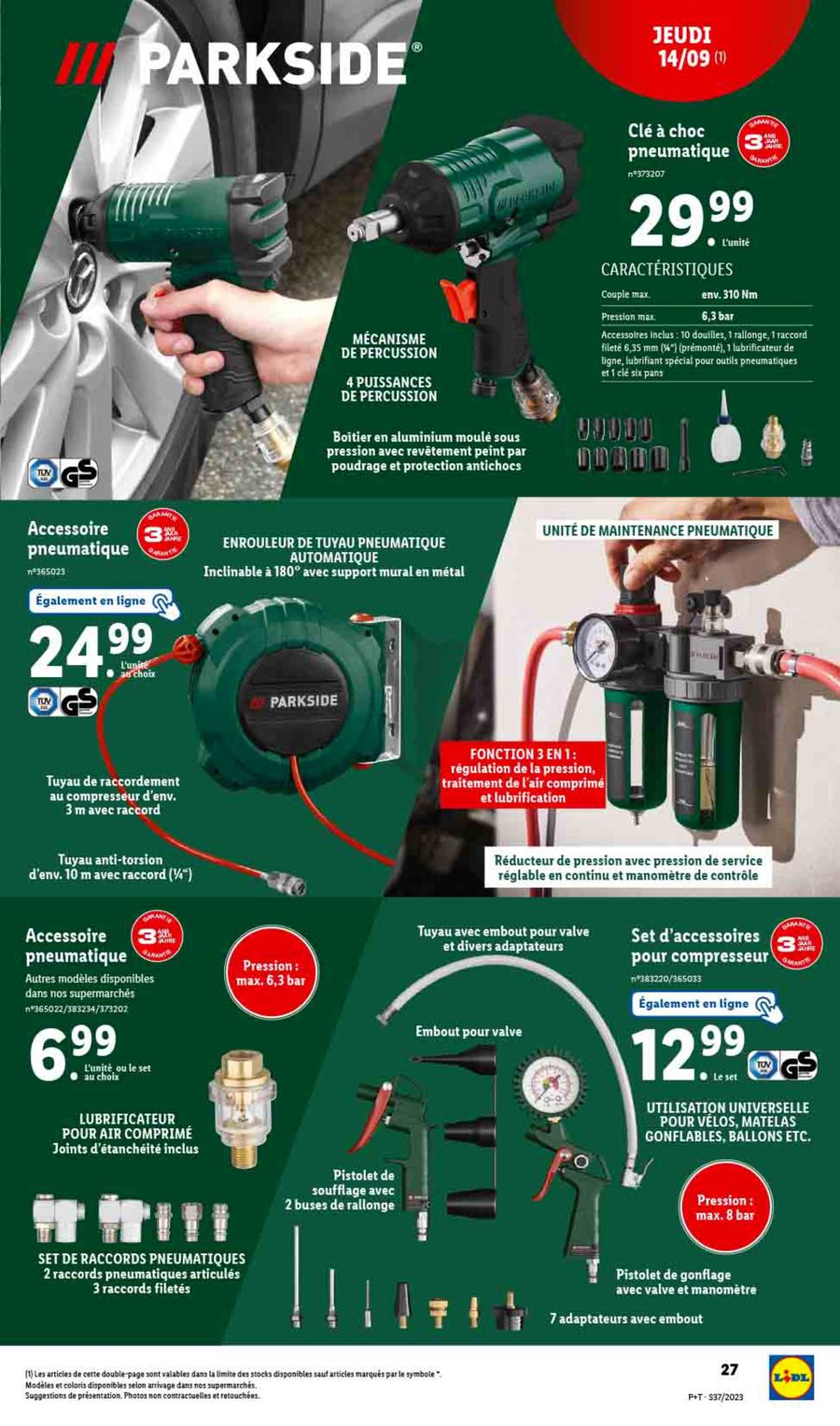 Catalogue Lidl 13 – 19 Septembre 2023 Page 31