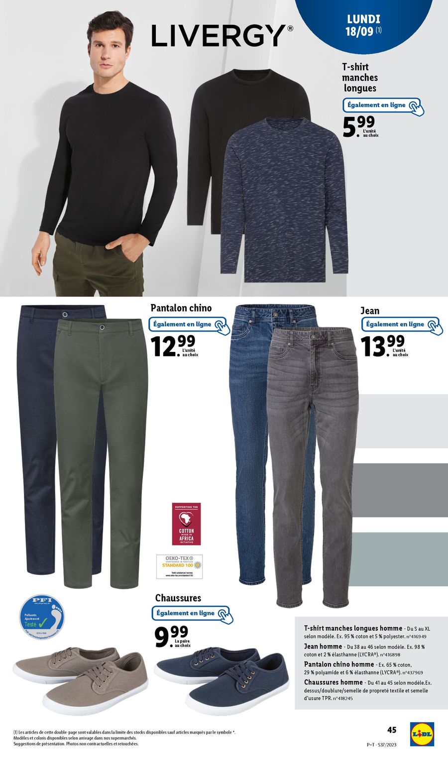 Catalogue Lidl 13 – 19 Septembre 2023 Page 49