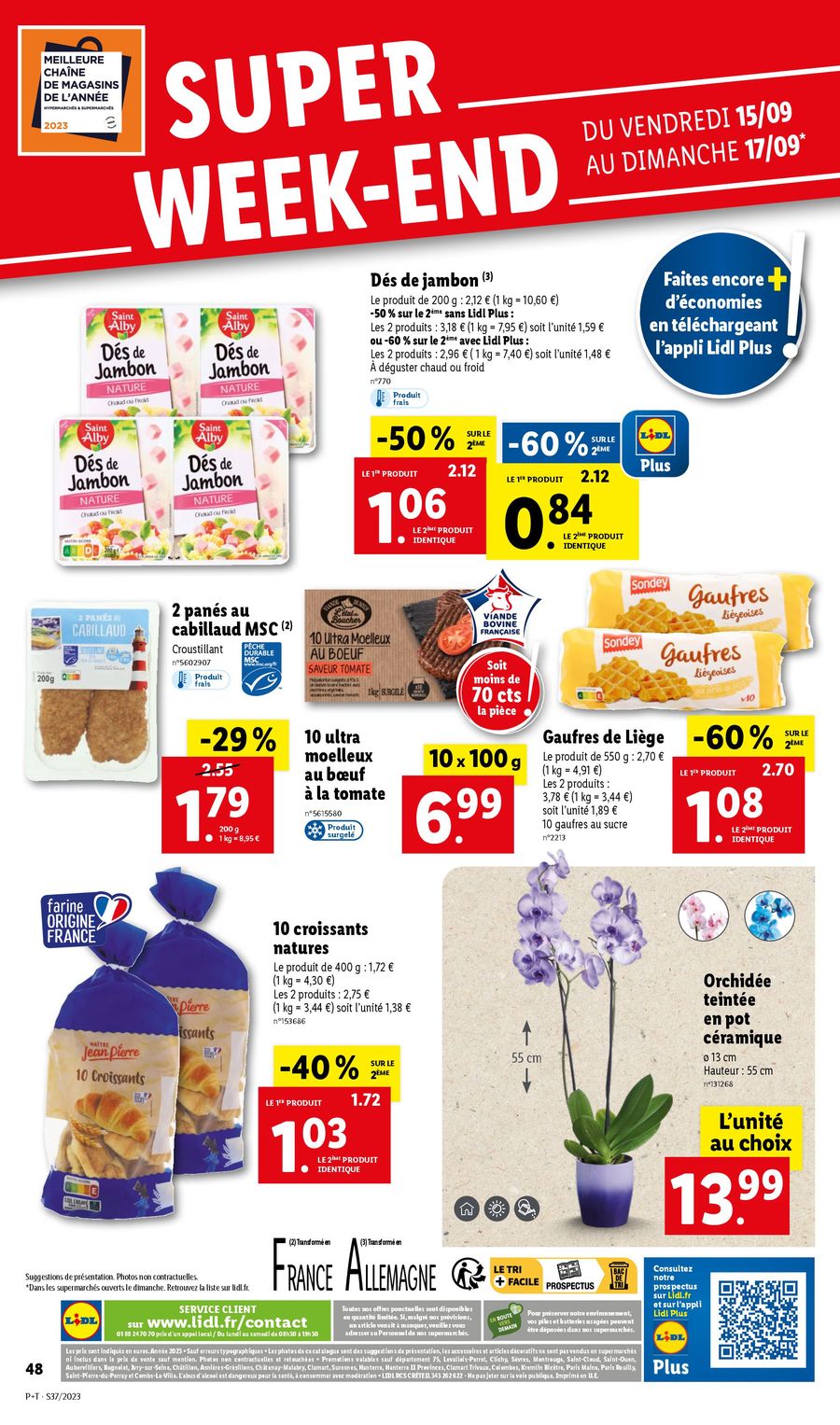 Catalogue Lidl 13 – 19 Septembre 2023 Page 52