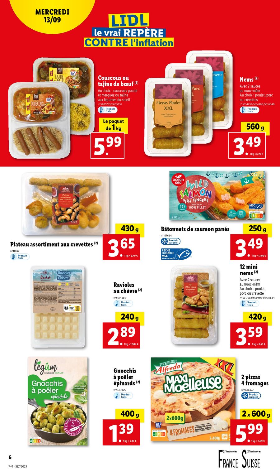 Catalogue Lidl 13 – 19 Septembre 2023 Page 6