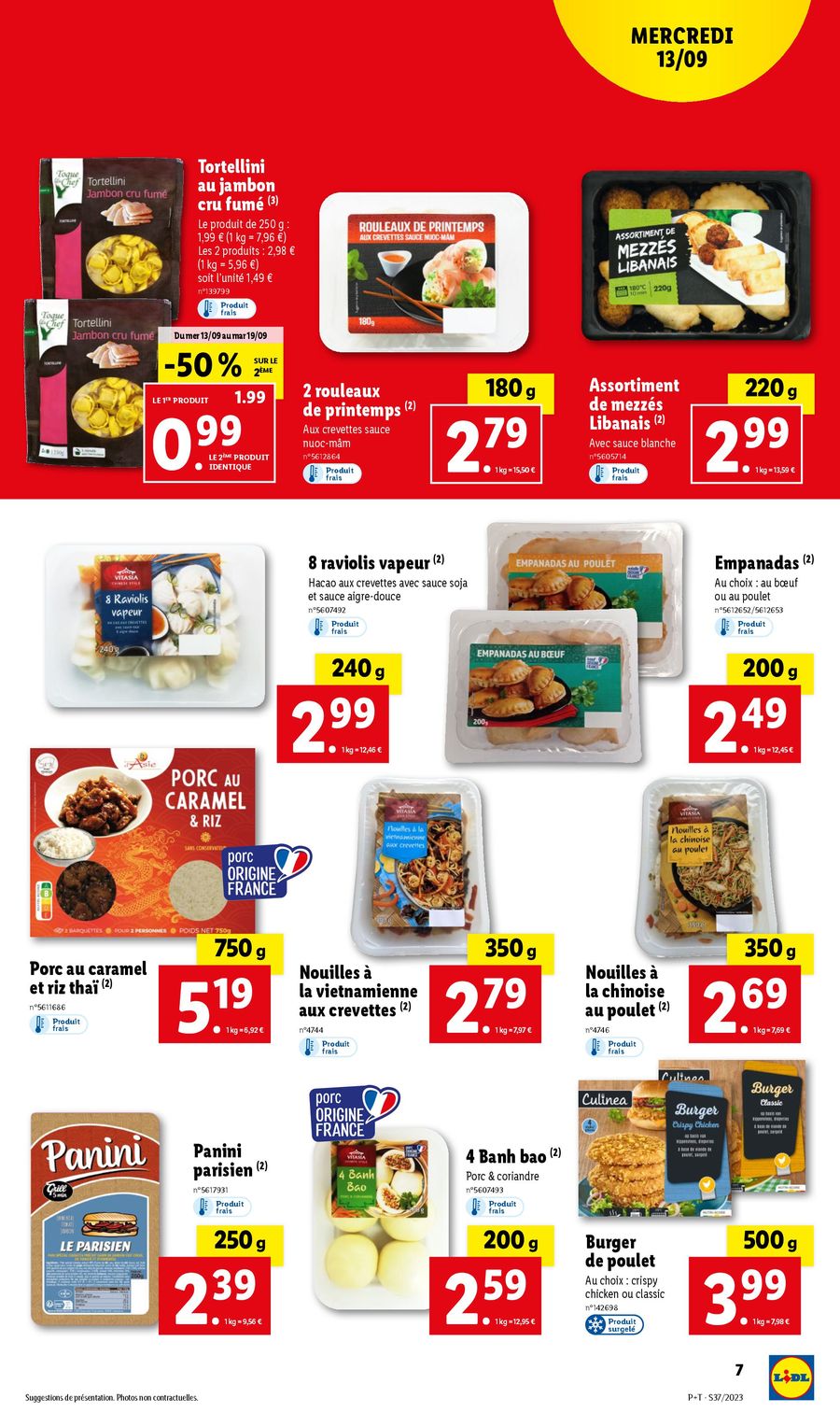 Catalogue Lidl 13 – 19 Septembre 2023 Page 7