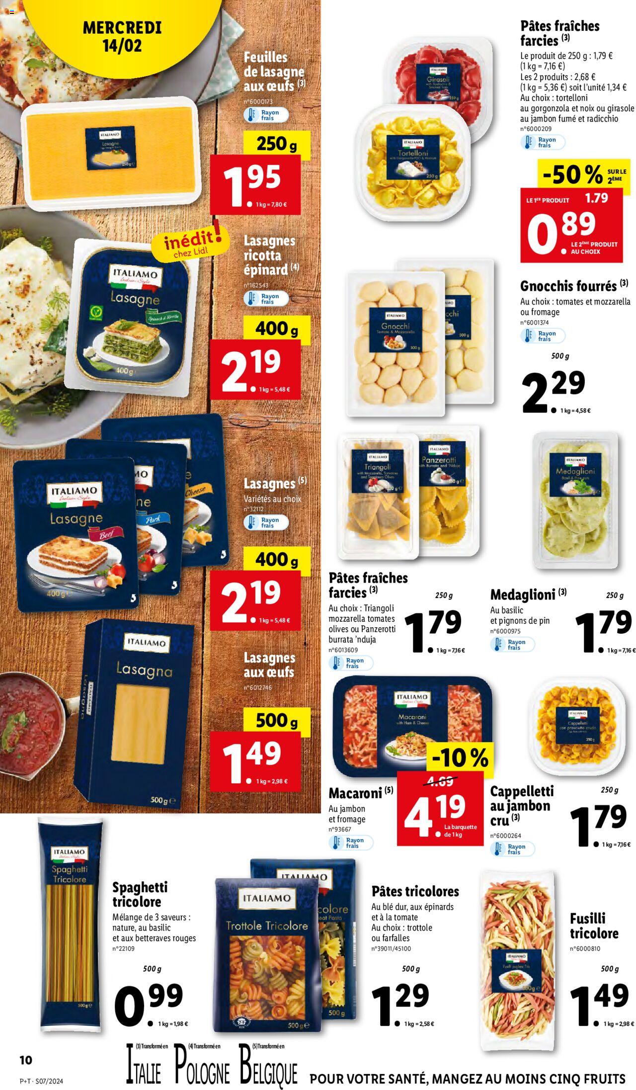 Catalogue Lidl 14 – 20 Février 2024 Page 10