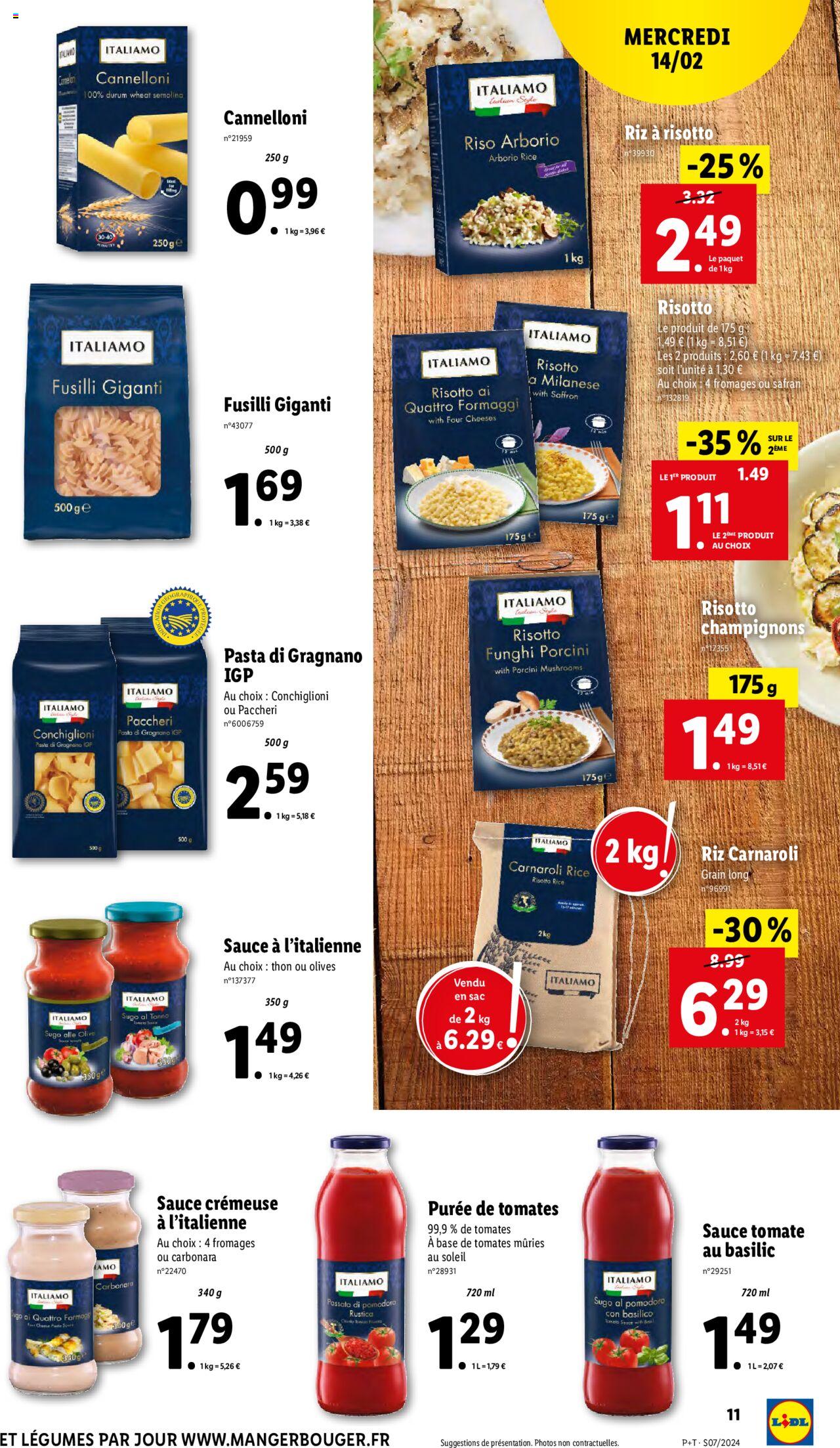 Catalogue Lidl 14 – 20 Février 2024 Page 11