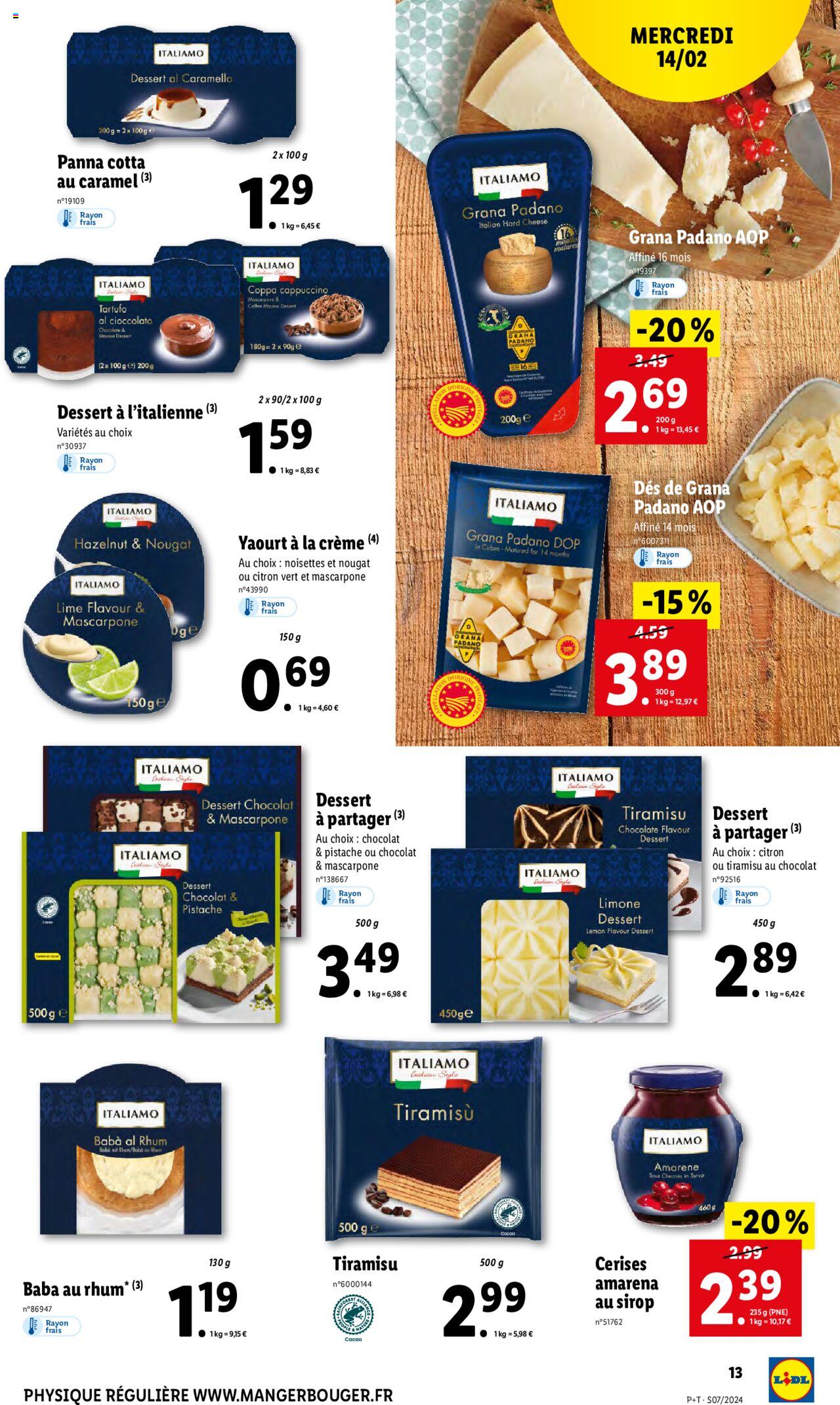 Catalogue Lidl 14 – 20 Février 2024 Page 13