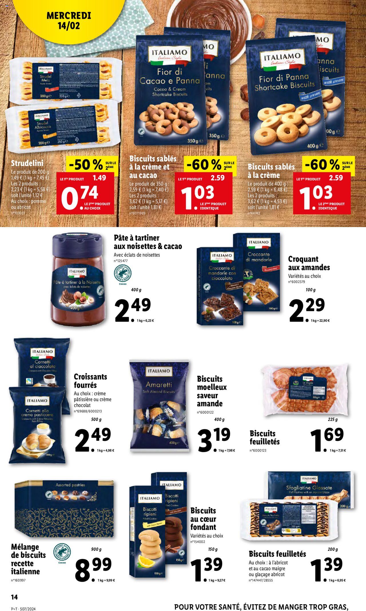 Catalogue Lidl 14 – 20 Février 2024 Page 14