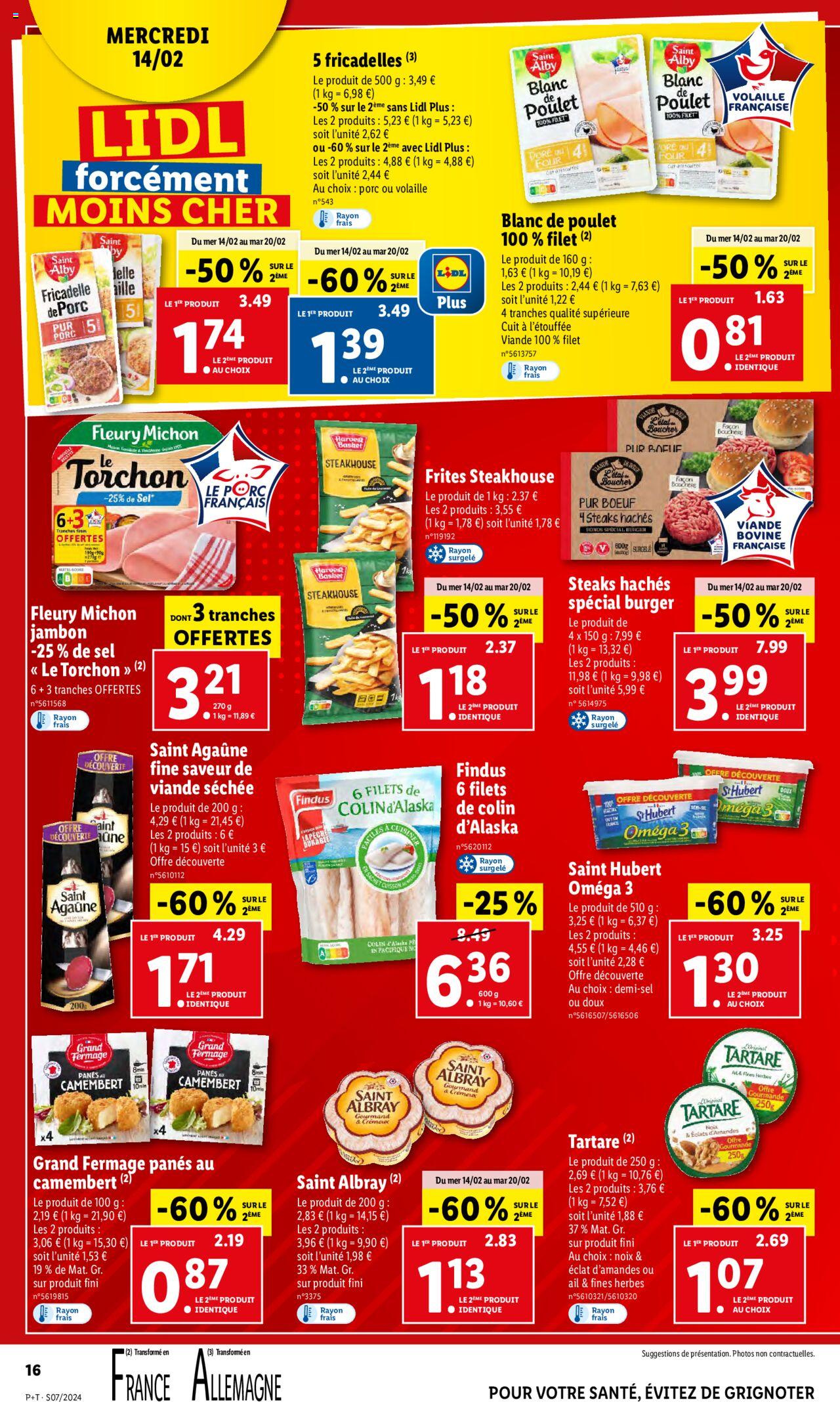 Catalogue Lidl 14 – 20 Février 2024 Page 16