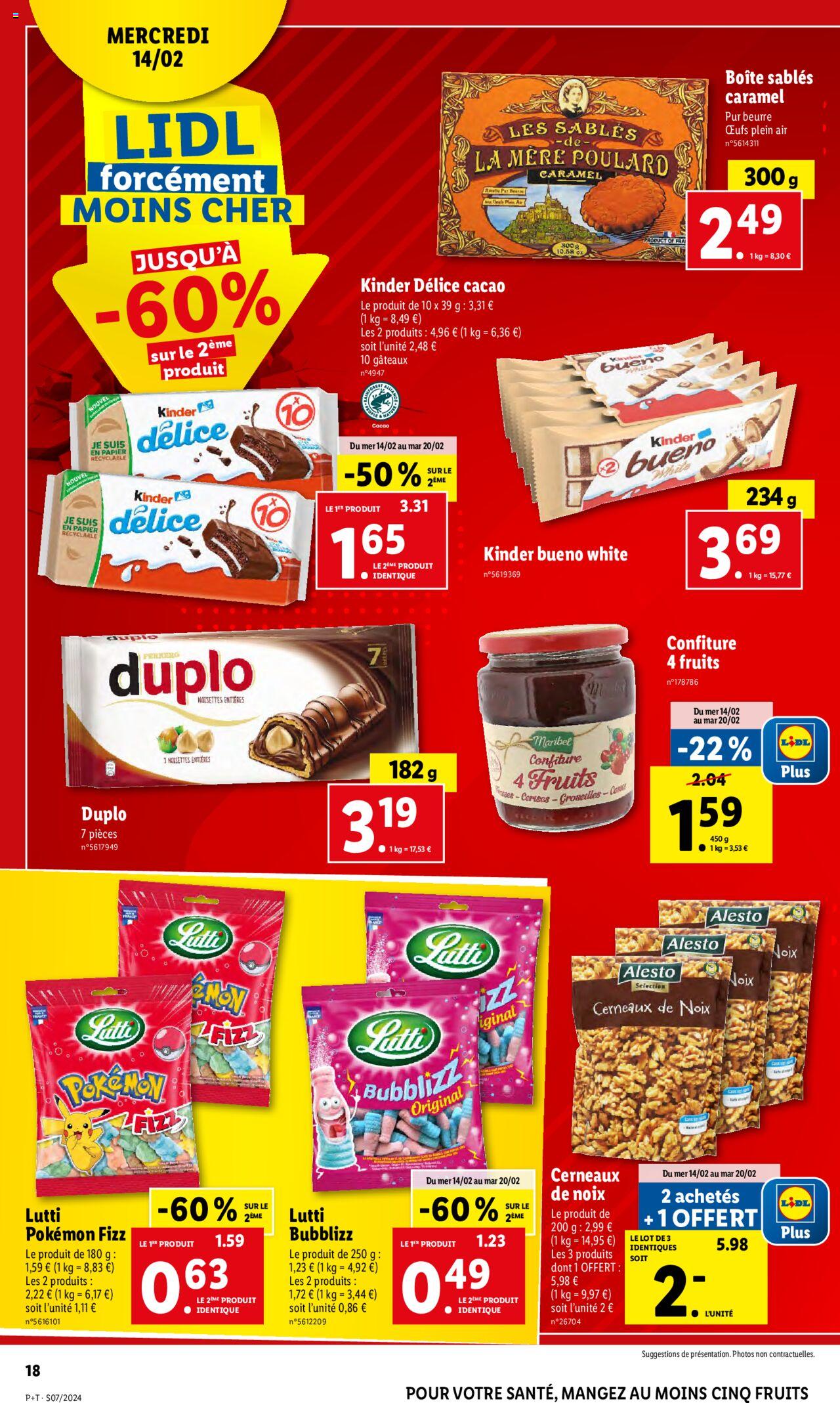 Catalogue Lidl 14 – 20 Février 2024 Page 18