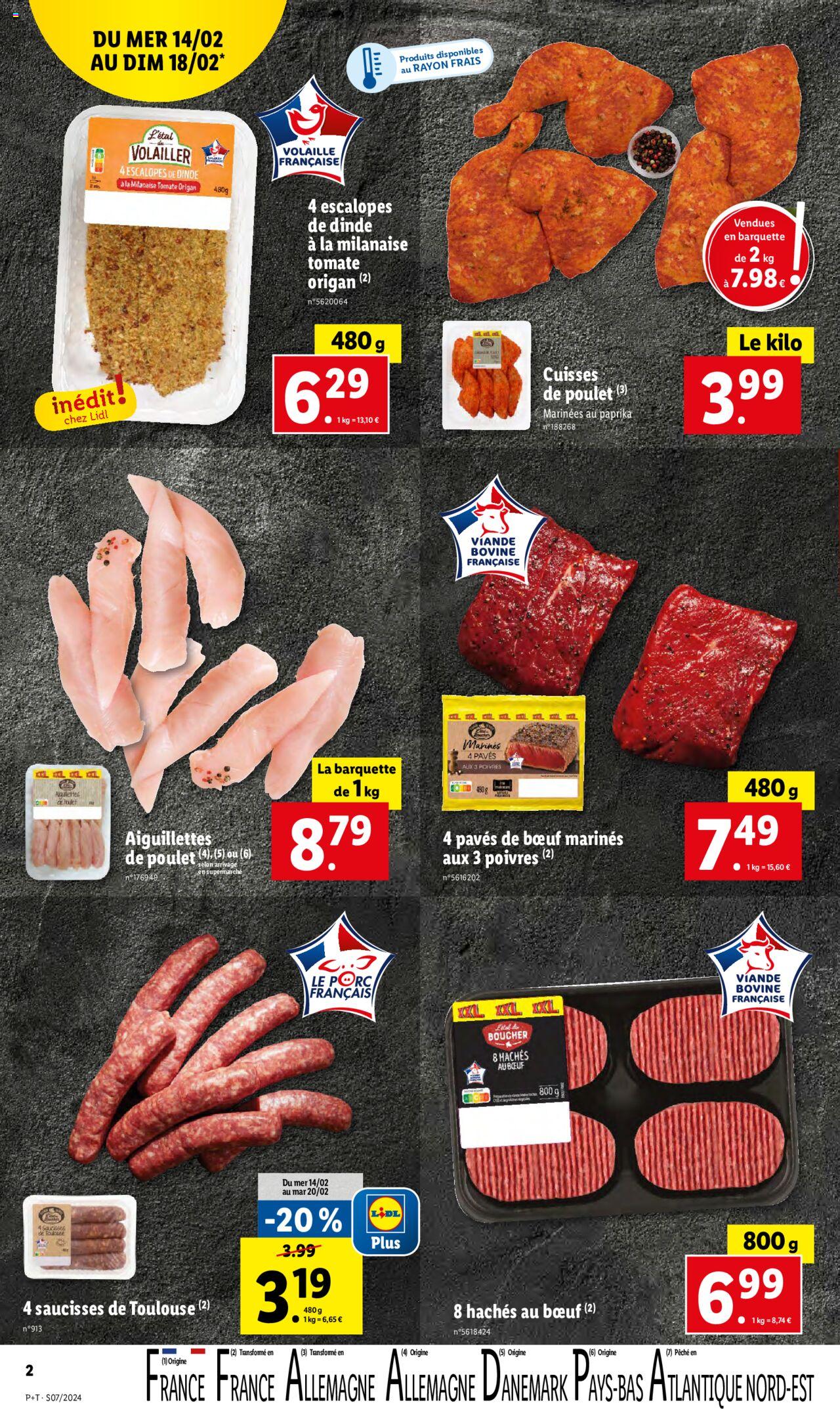 Catalogue Lidl 14 – 20 Février 2024 Page 2