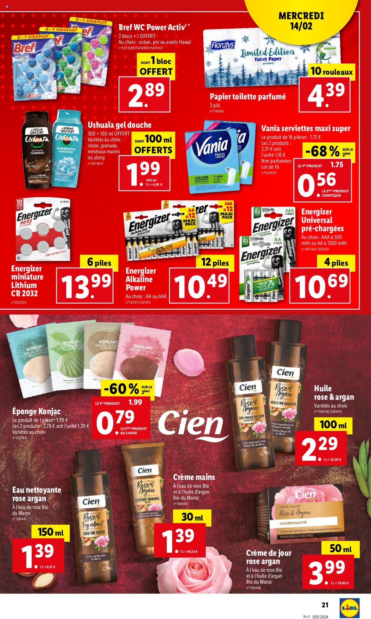 Catalogue Lidl 14 – 20 Février 2024 Page 21