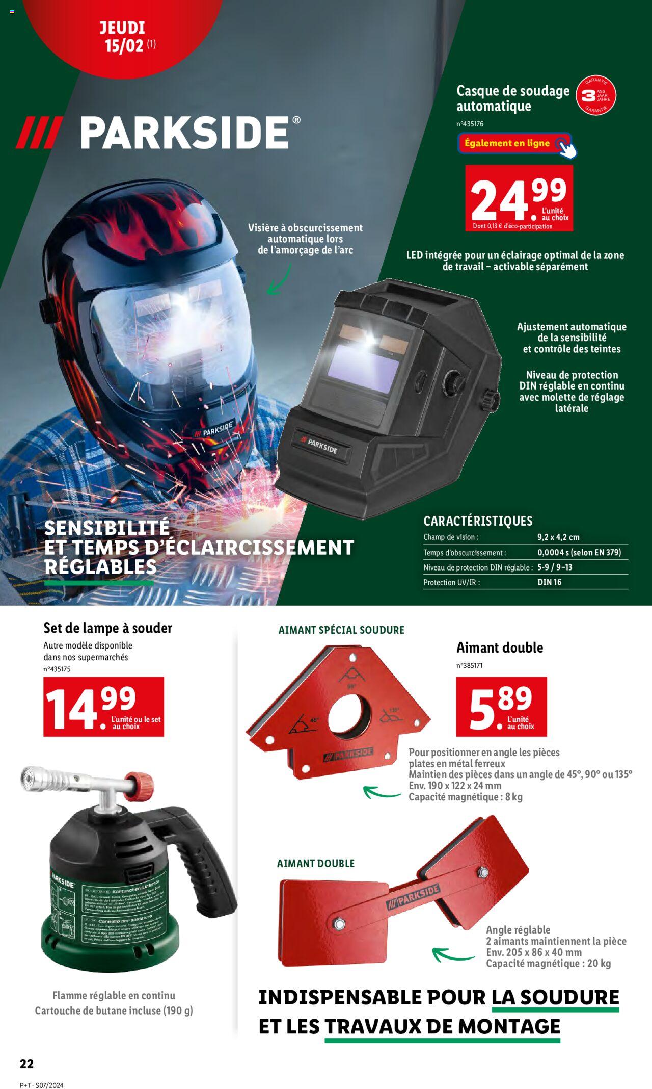 Catalogue Lidl 14 – 20 Février 2024 Page 22