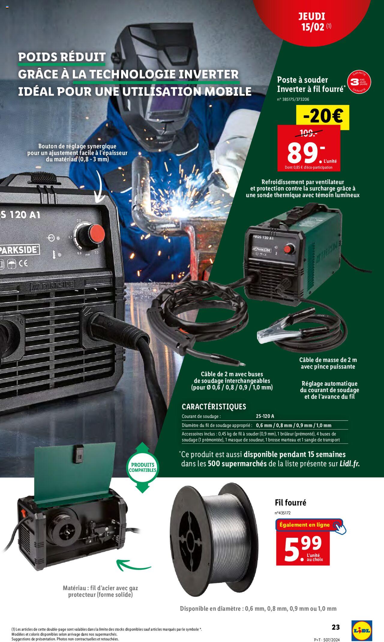 Catalogue Lidl 14 – 20 Février 2024 Page 23
