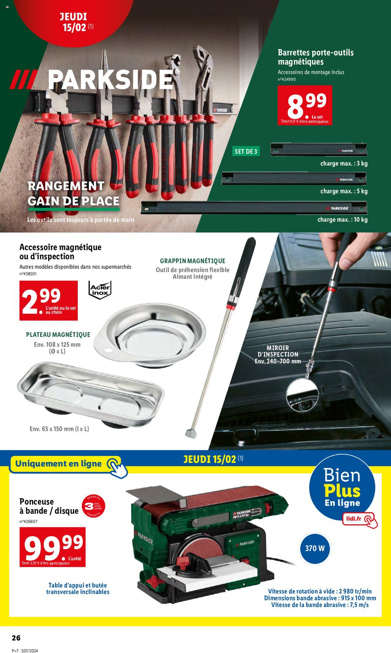 Catalogue Lidl 14 – 20 Février 2024 Page 26
