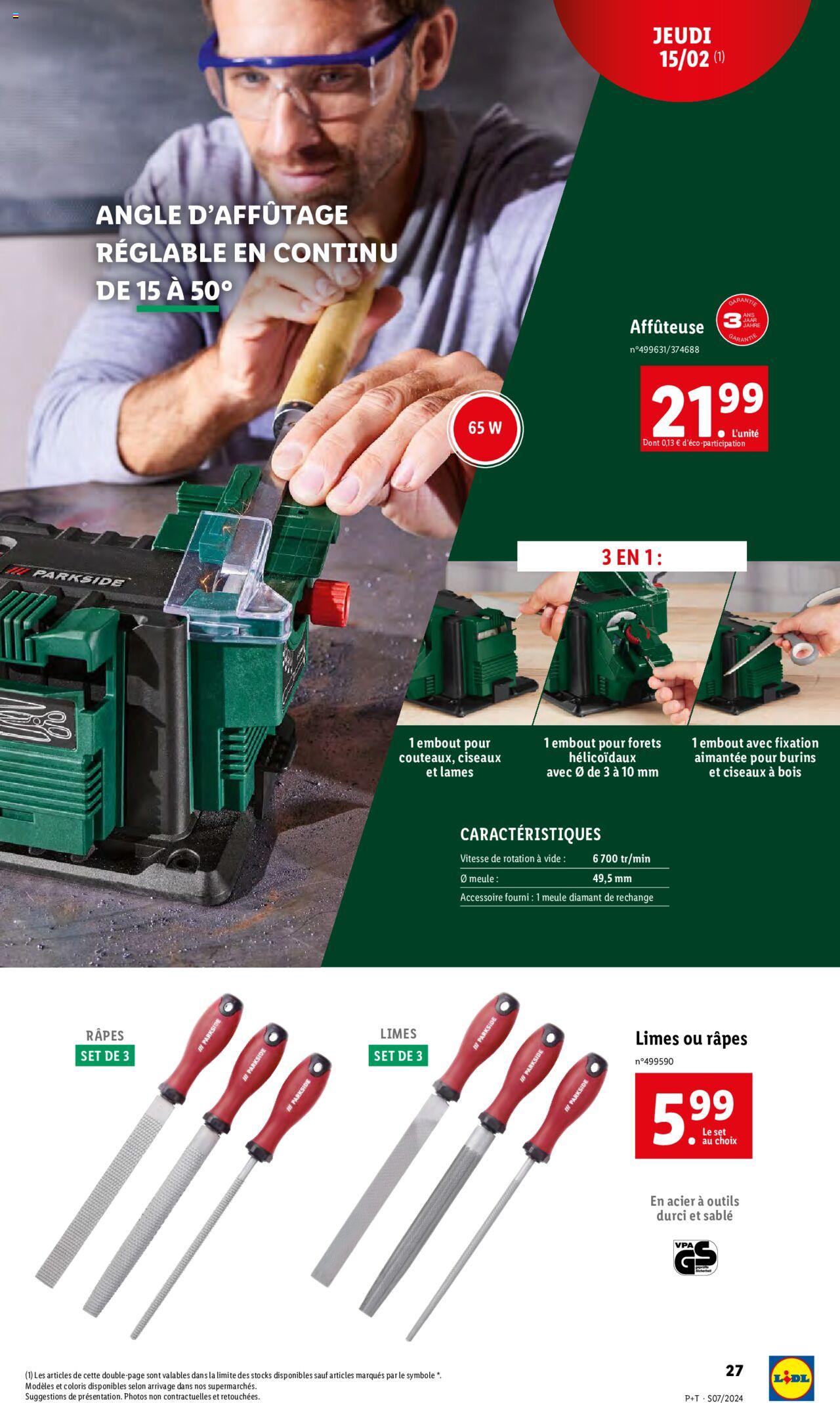 Catalogue Lidl 14 – 20 Février 2024 Page 27