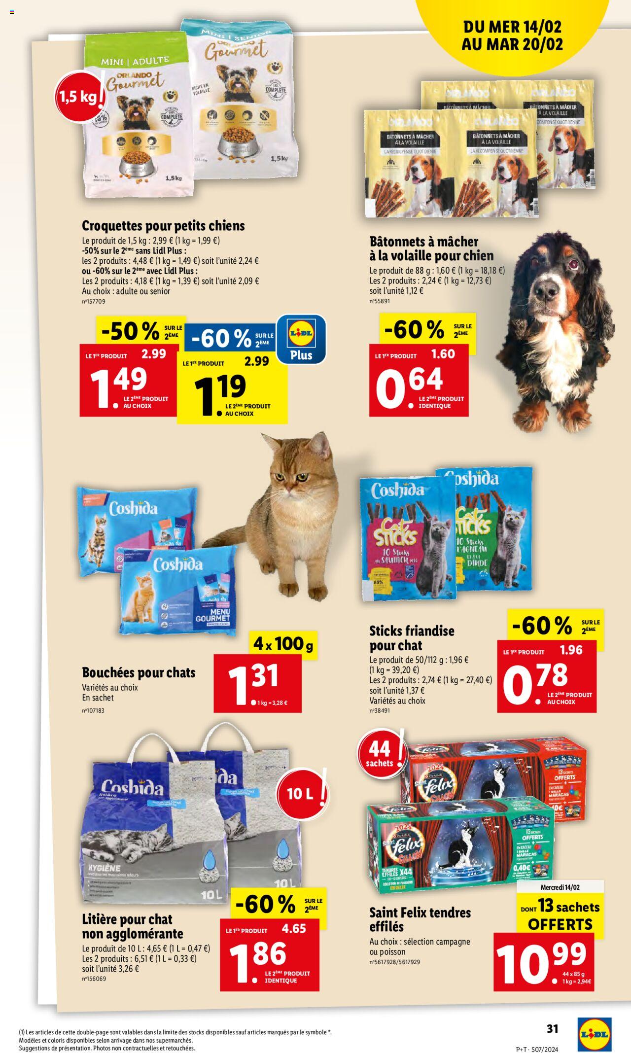 Catalogue Lidl 14 – 20 Février 2024 Page 31