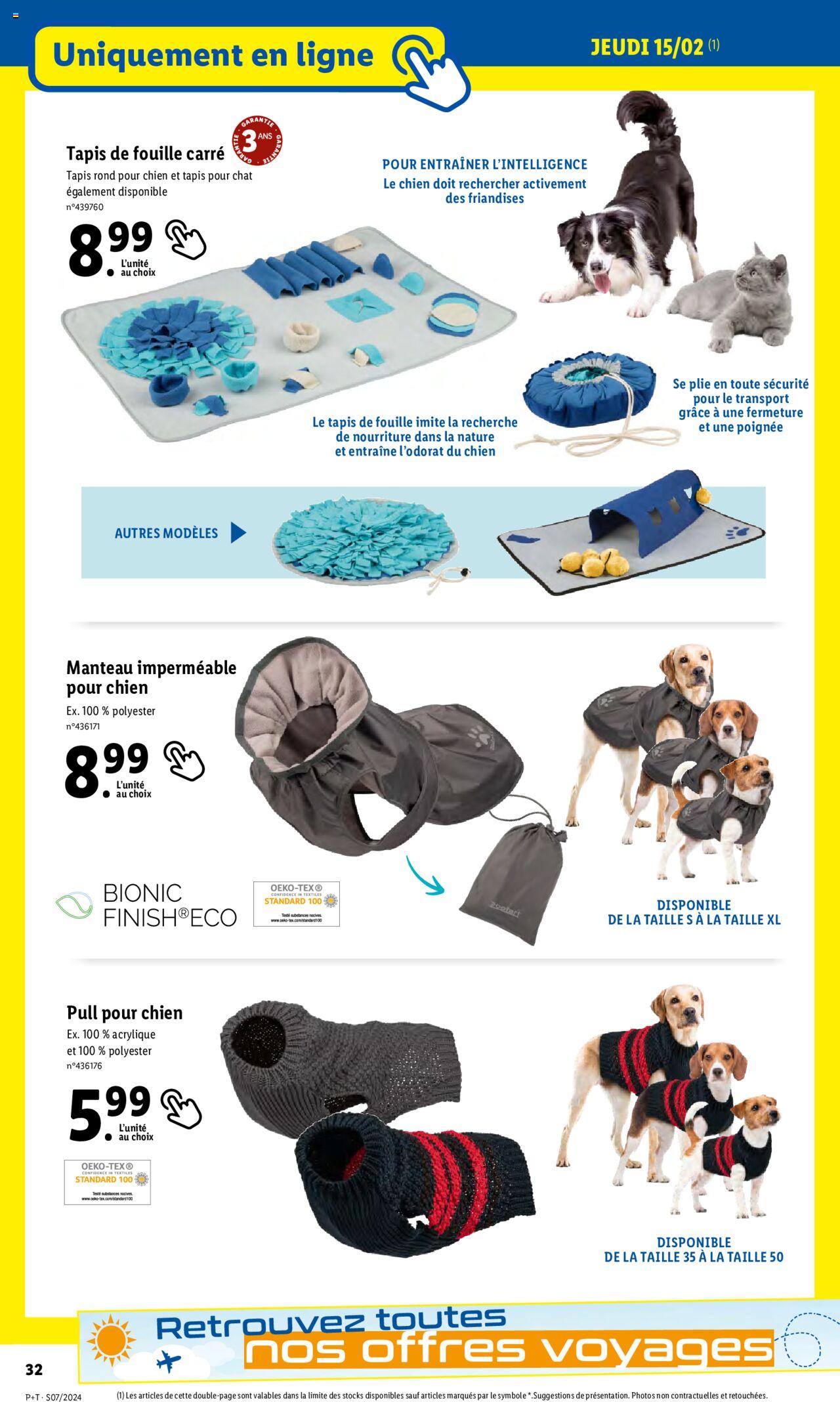 Catalogue Lidl 14 – 20 Février 2024 Page 32