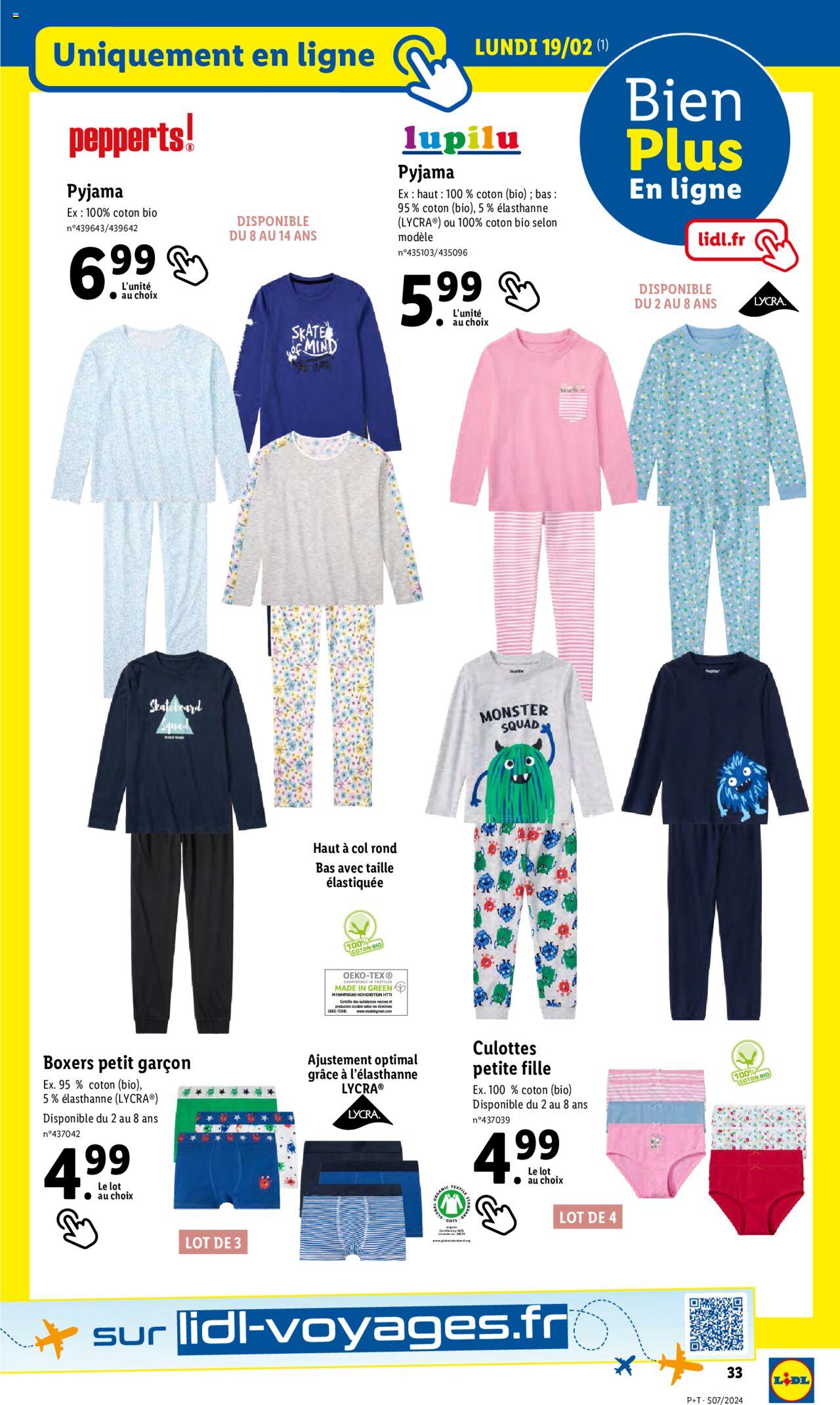 Catalogue Lidl 14 – 20 Février 2024 Page 33