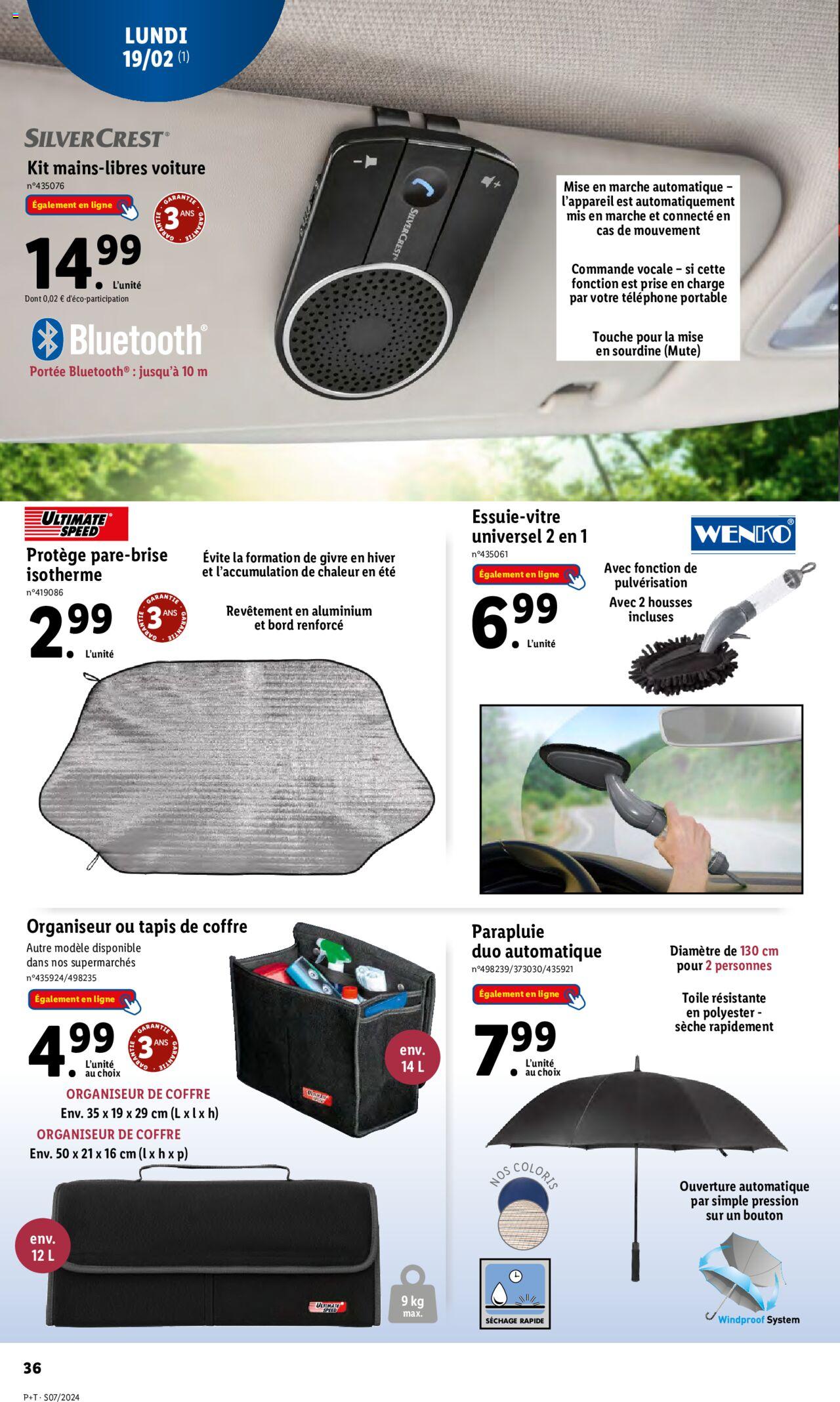 Catalogue Lidl 14 – 20 Février 2024 Page 36