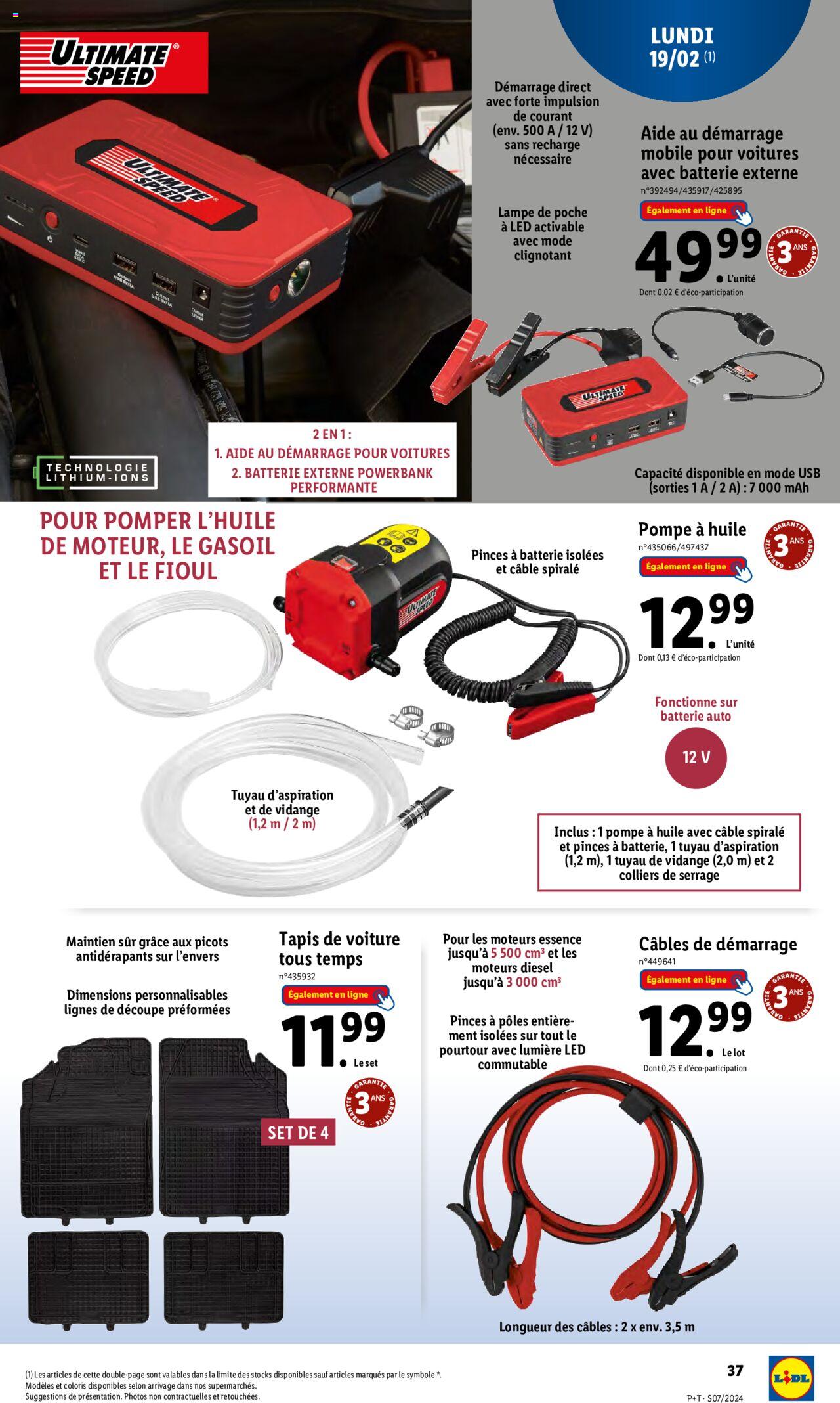 Catalogue Lidl 14 – 20 Février 2024 Page 37
