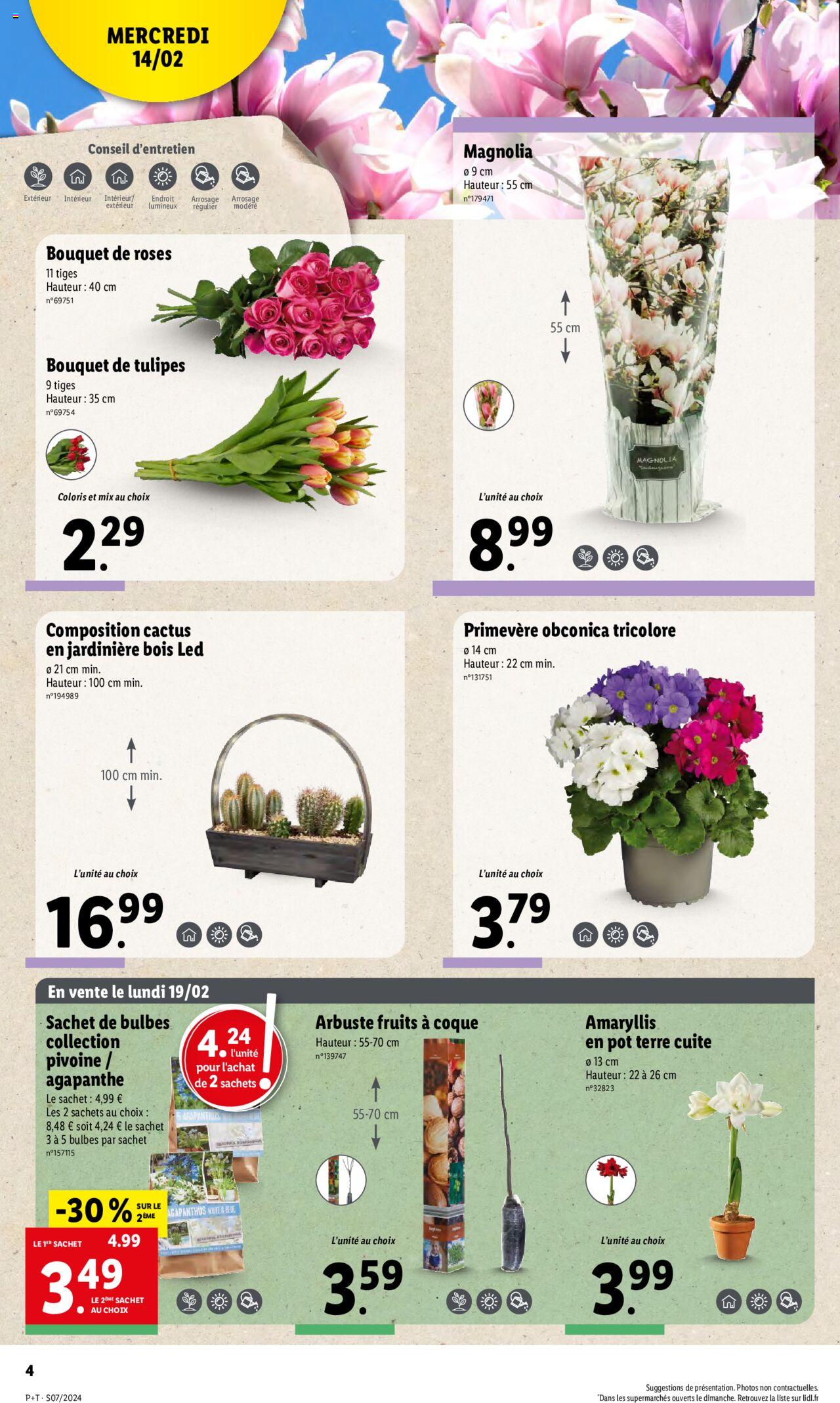 Catalogue Lidl 14 – 20 Février 2024 Page 4