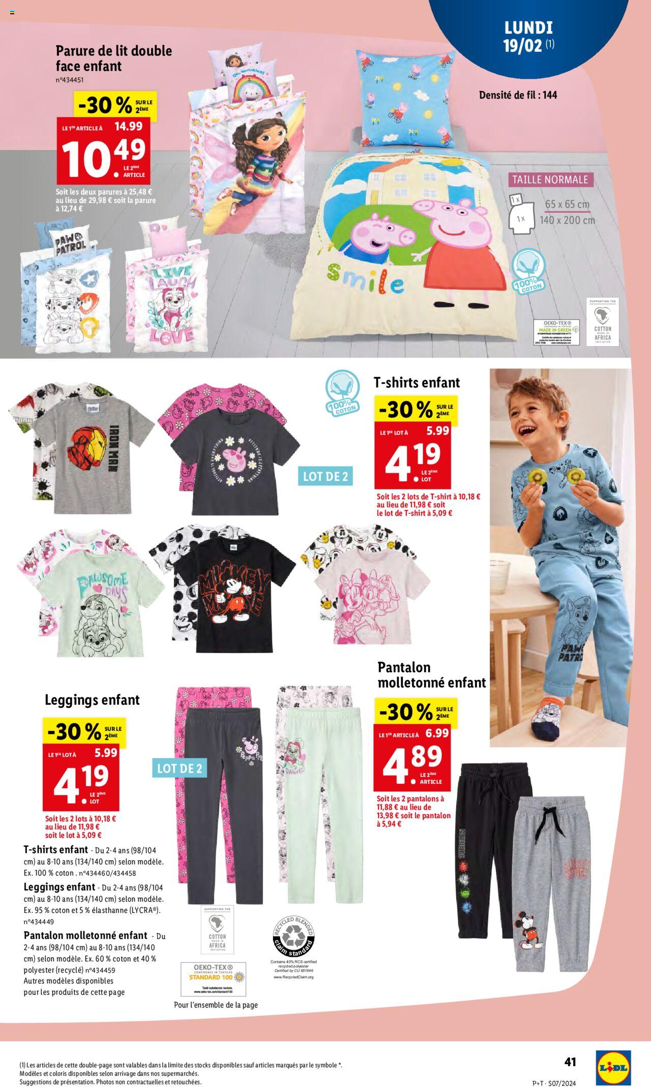 Catalogue Lidl 14 – 20 Février 2024 Page 41