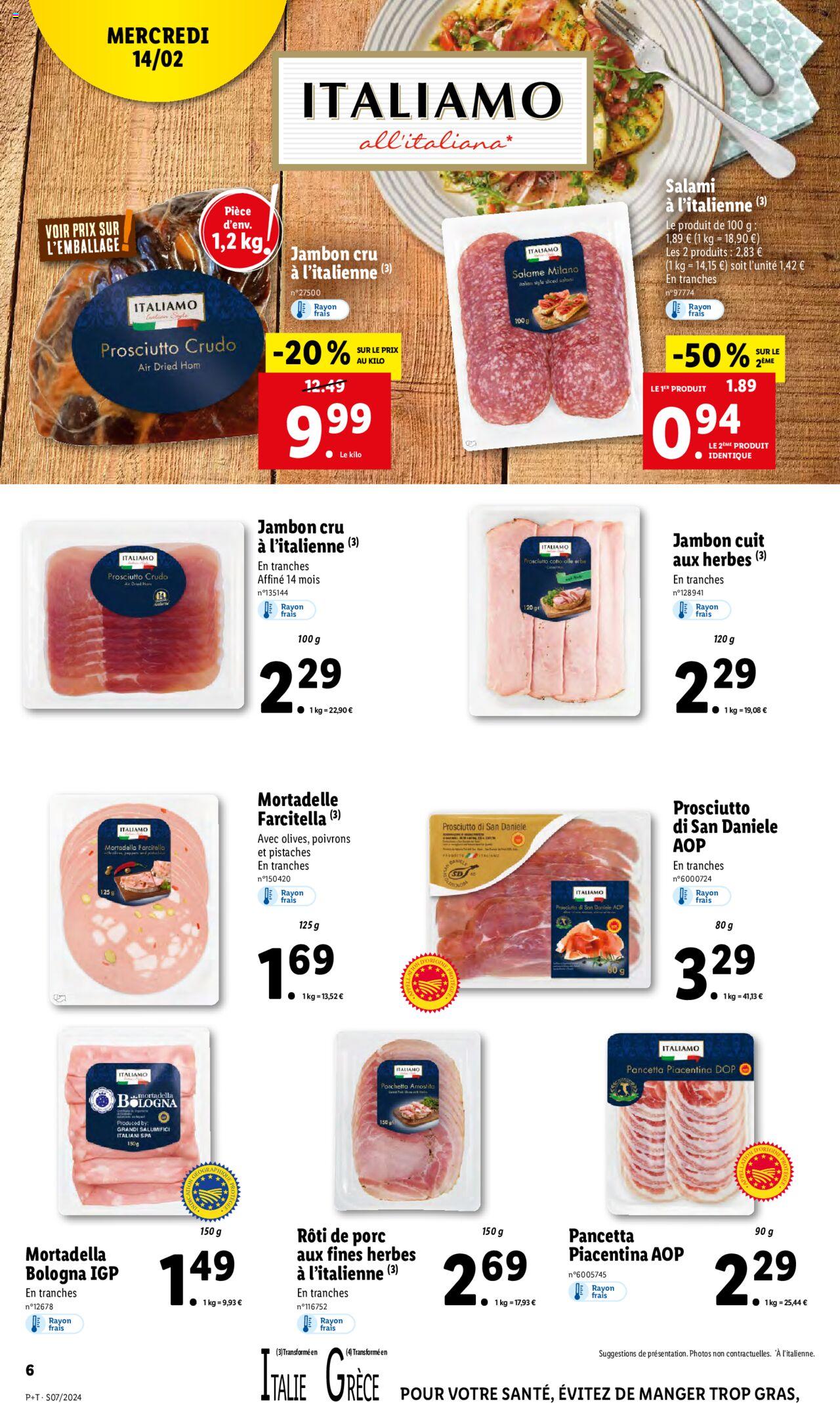 Catalogue Lidl 14 – 20 Février 2024 Page 6