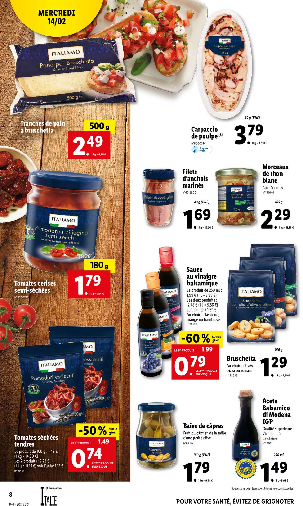Catalogue Lidl 14 – 20 Février 2024 Page 8