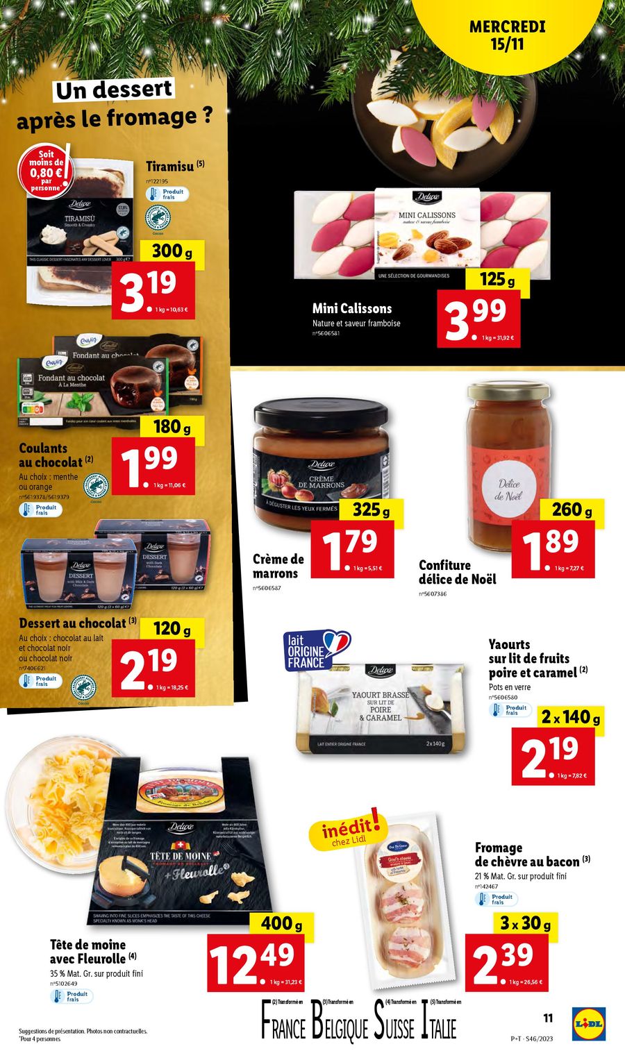 Catalogue Lidl 16 – 21 Novembre 2023 Page 11