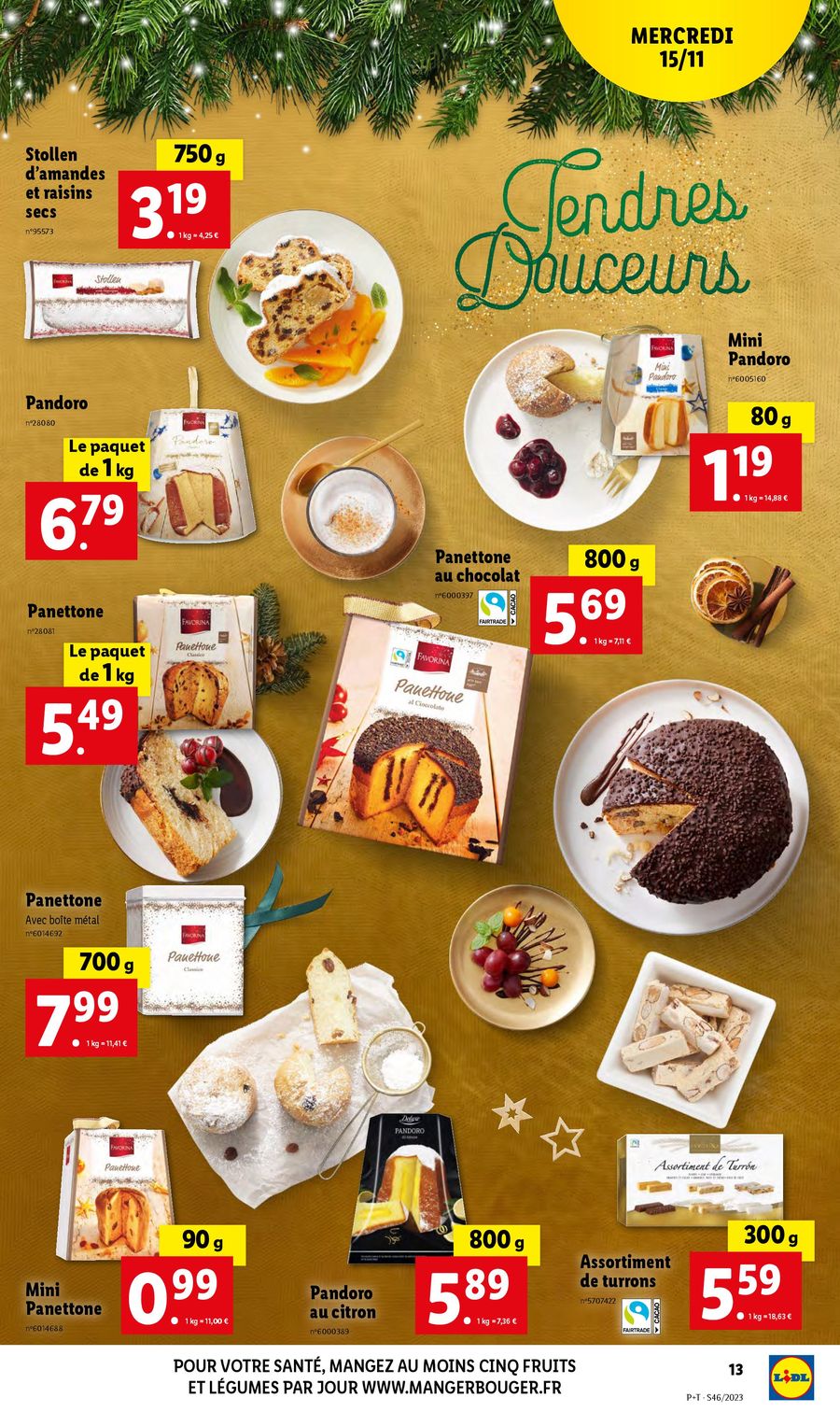Catalogue Lidl 16 – 21 Novembre 2023 Page 13
