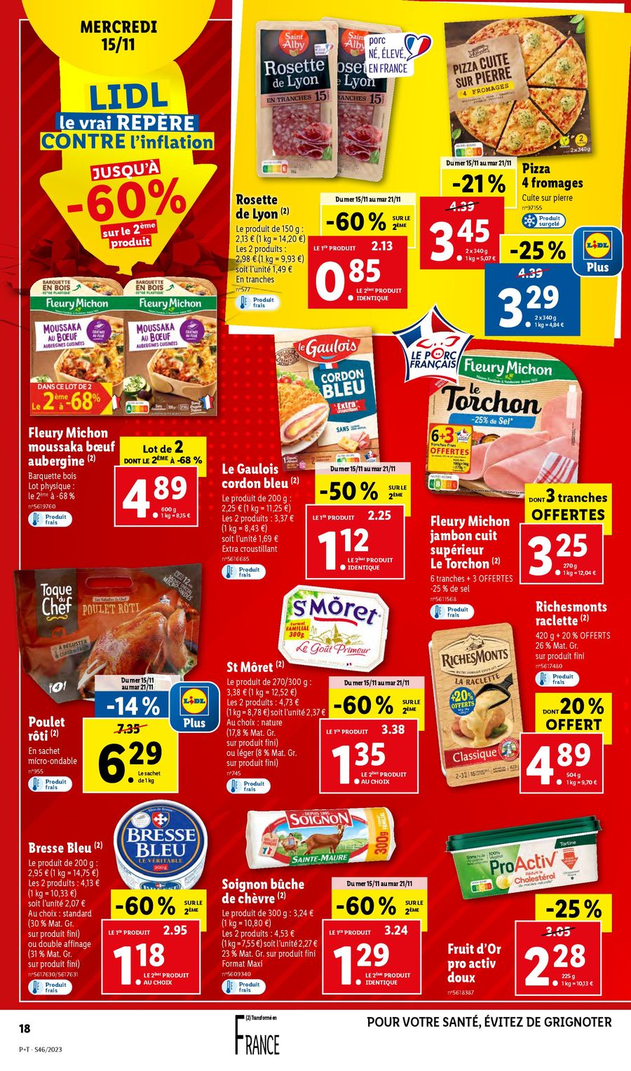 Catalogue Lidl 16 – 21 Novembre 2023 Page 18