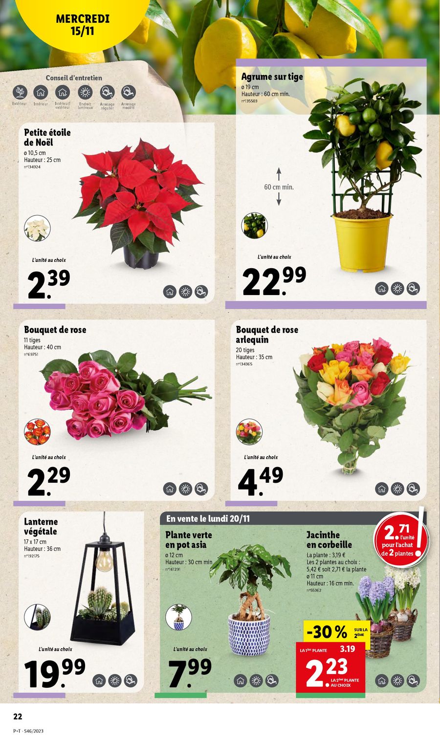 Catalogue Lidl 16 – 21 Novembre 2023 Page 22