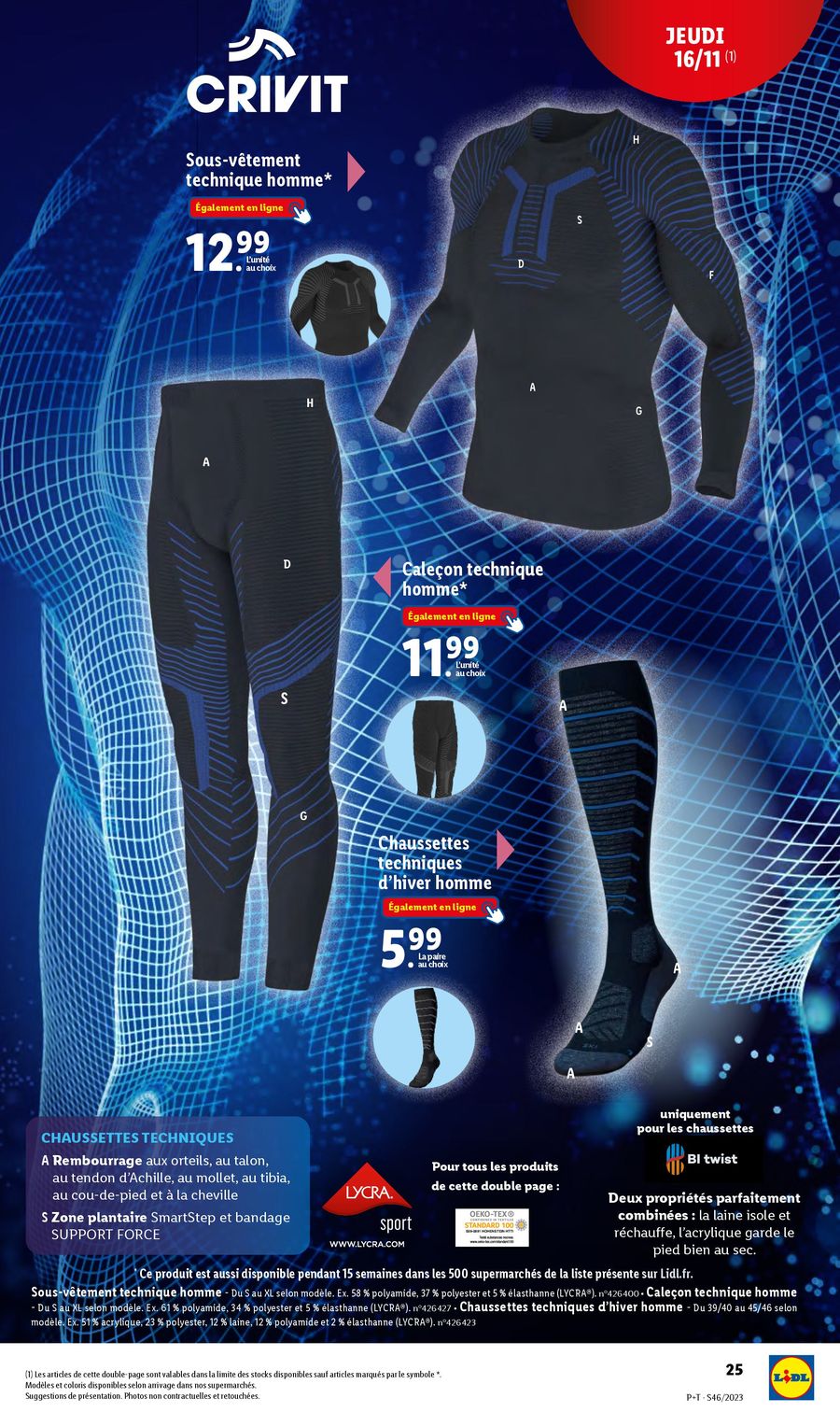 Catalogue Lidl 16 – 21 Novembre 2023 Page 25